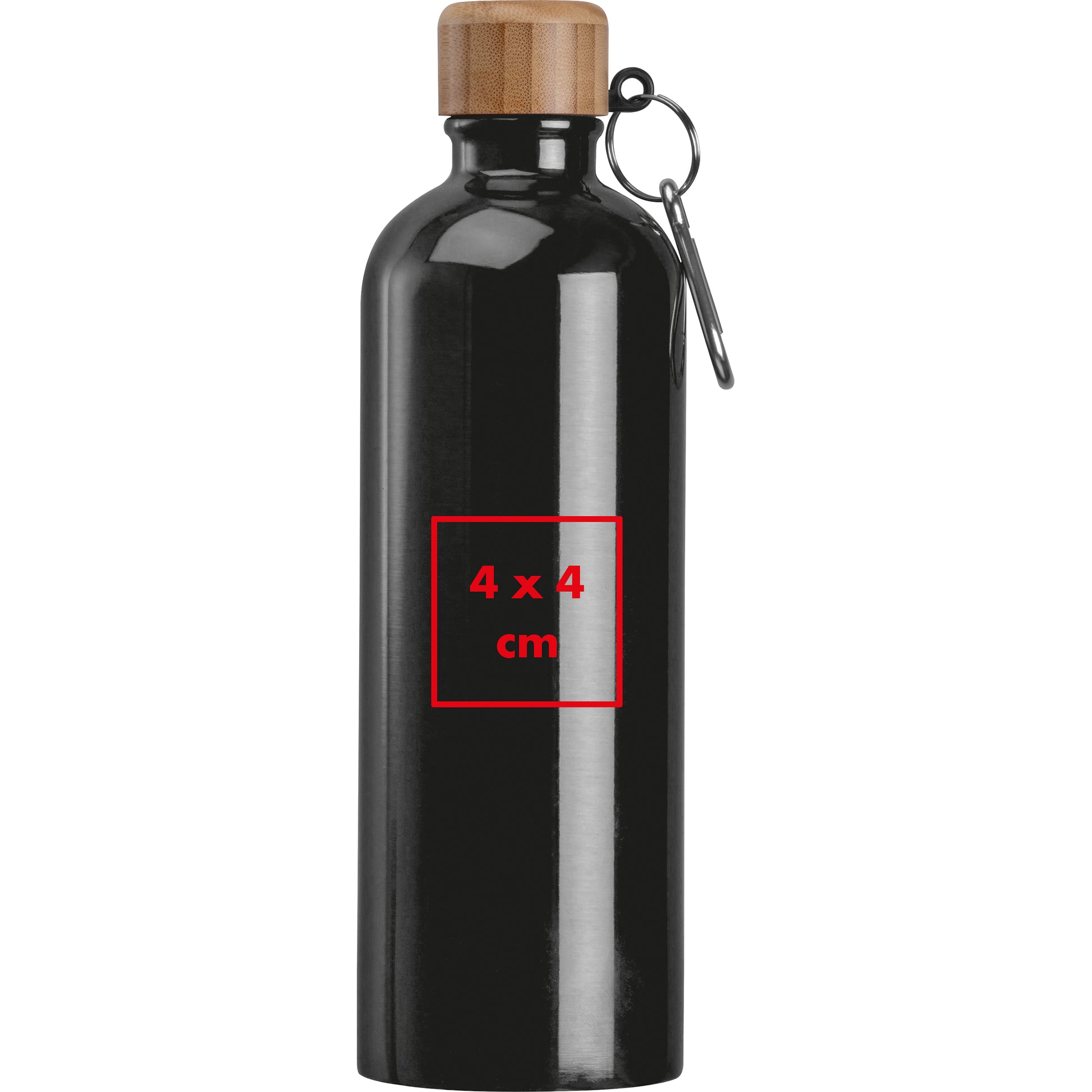 Edelstahltrinkflasche mit Karabiner, 750 ml RUTH