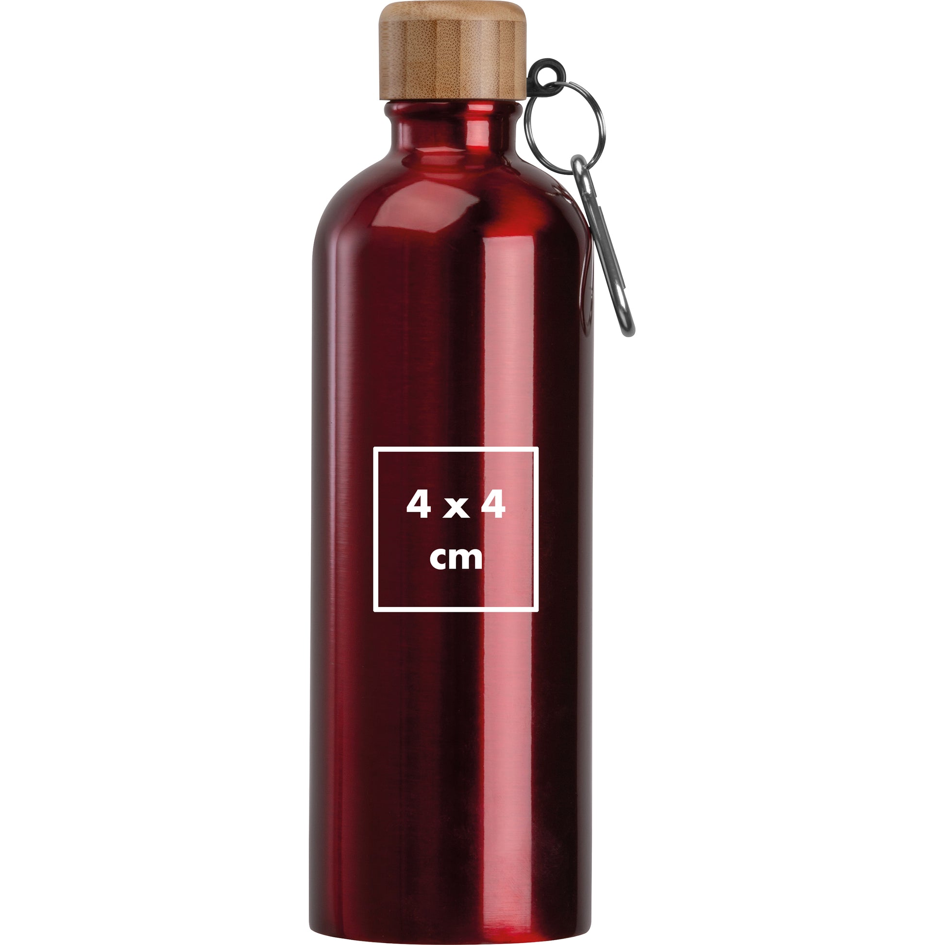 Edelstahltrinkflasche mit Karabiner, 750 ml RUTH
