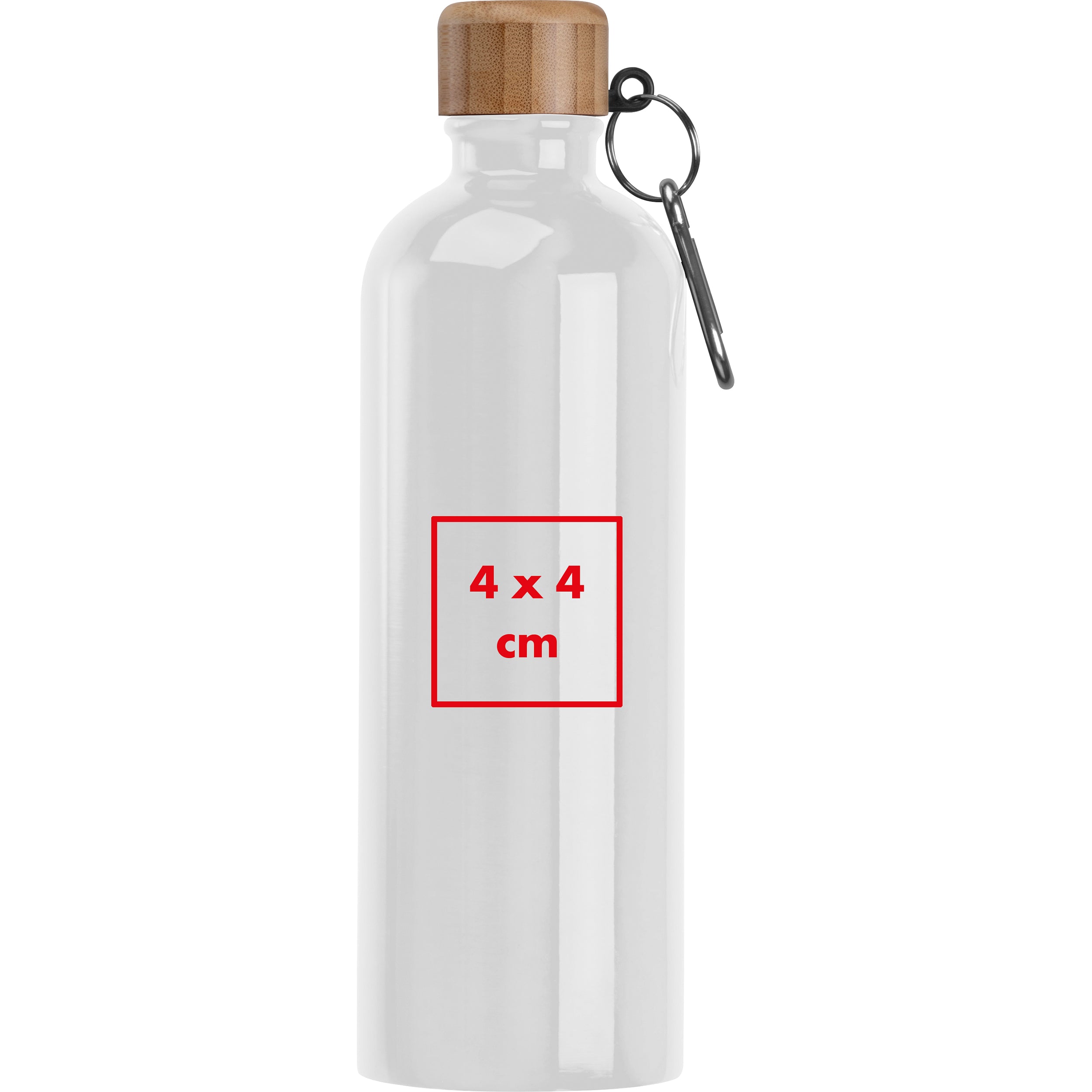 Edelstahltrinkflasche mit Karabiner, 750 ml RUTH