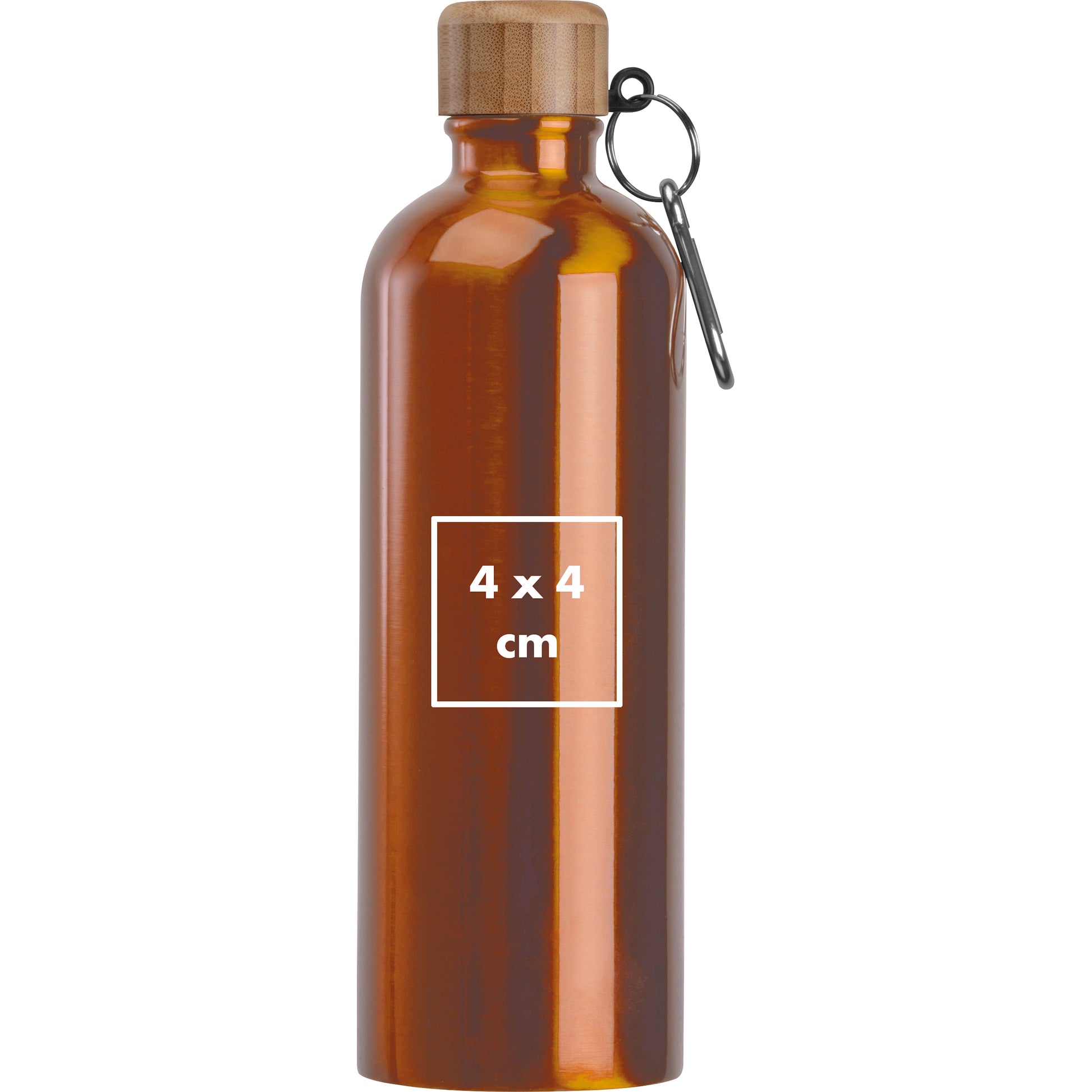 Edelstahltrinkflasche mit Karabiner, 750 ml RUTH