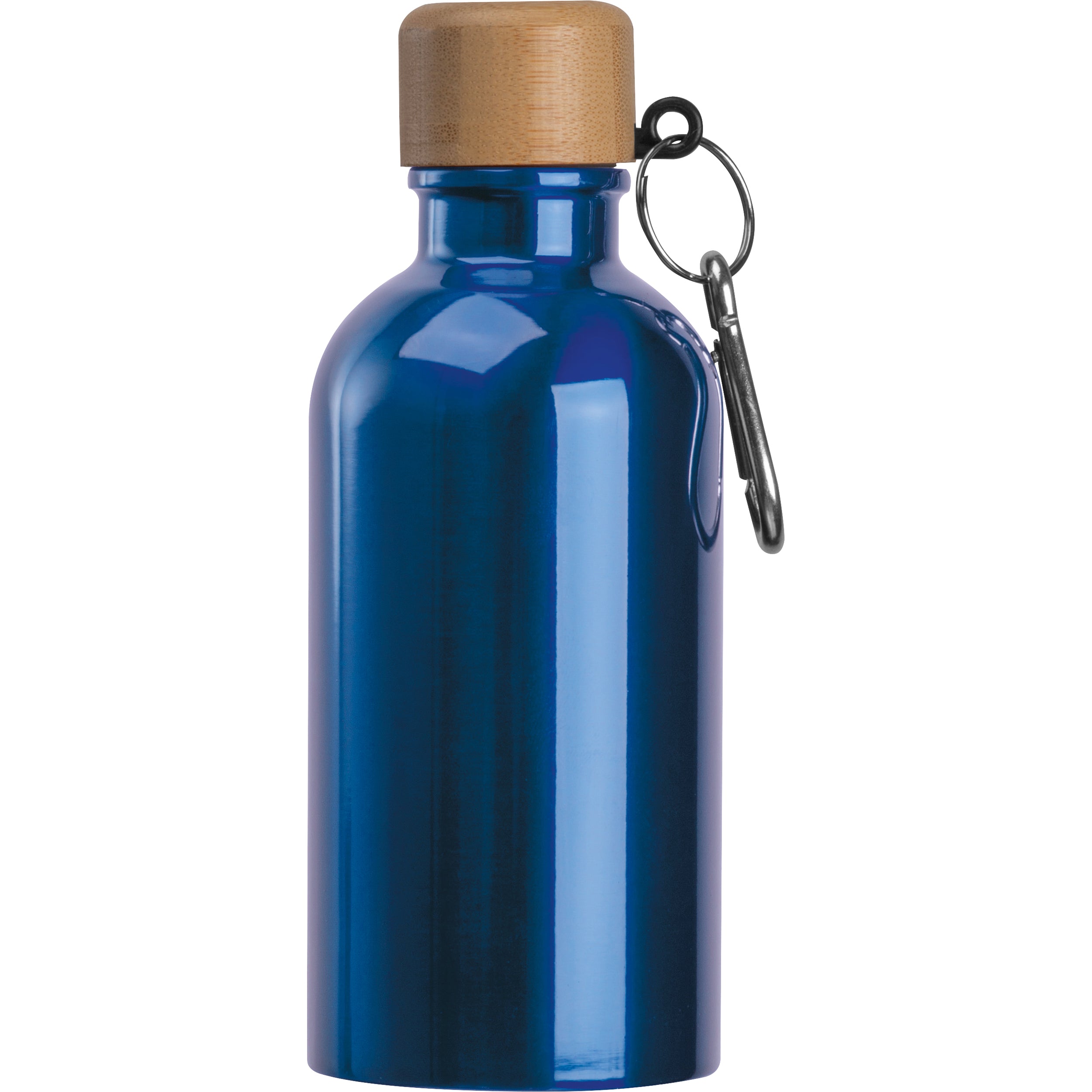 Edelstahltrinkflasche mit Karabiner, 400 ml MARILYN