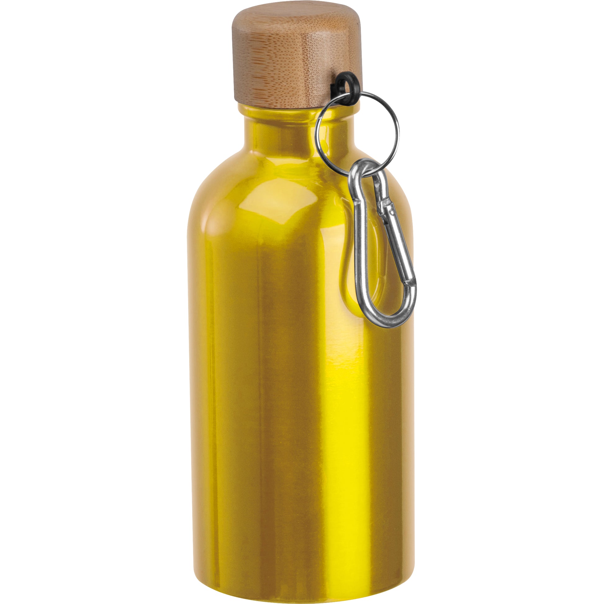 Edelstahltrinkflasche mit Karabiner, 400 ml MARILYN