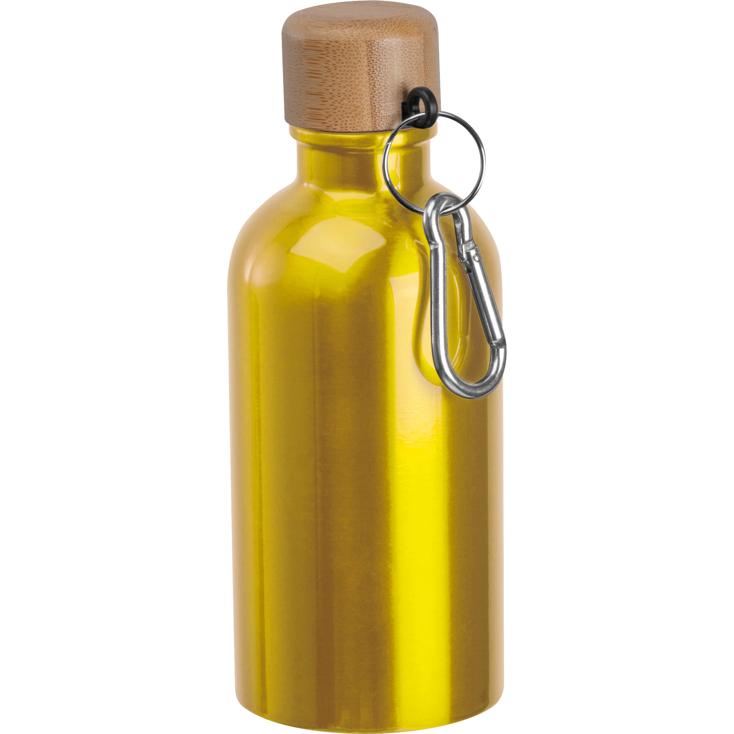 Edelstahltrinkflasche mit Karabiner, 400 ml MARILYN