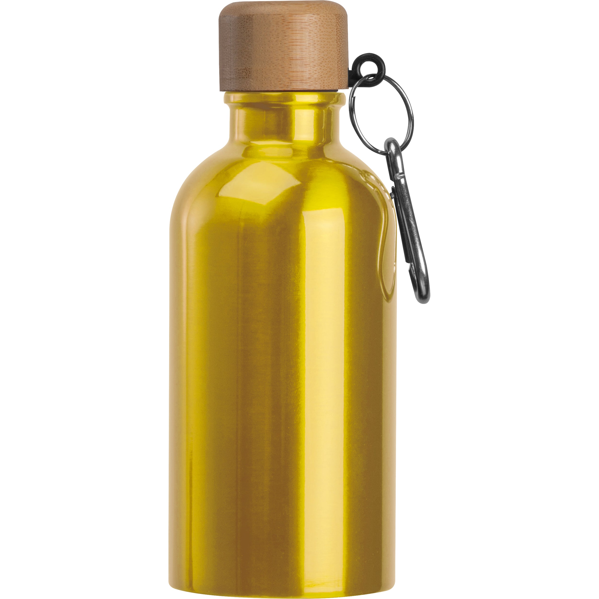 Edelstahltrinkflasche mit Karabiner, 400 ml MARILYN