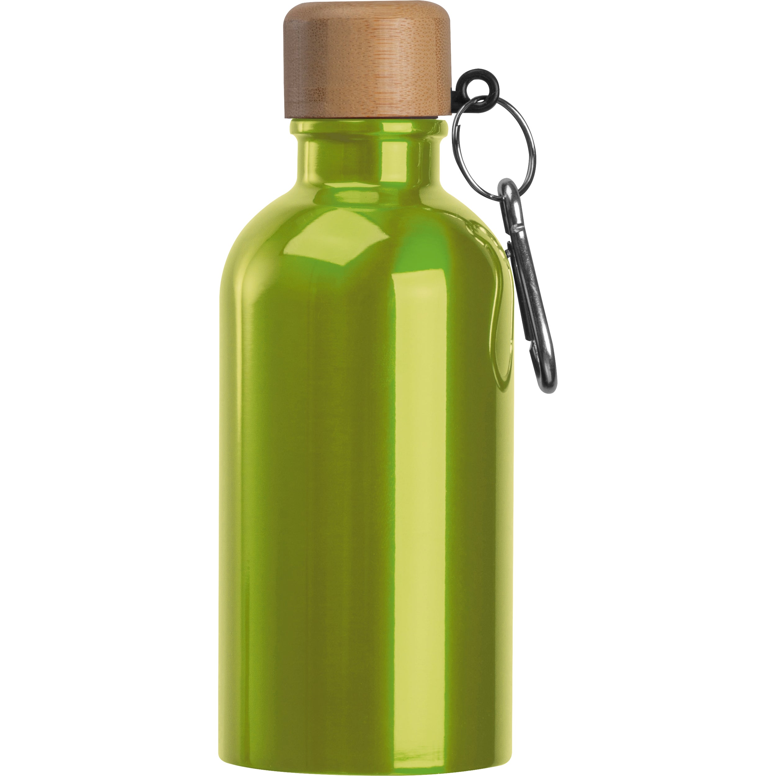 Edelstahltrinkflasche mit Karabiner, 400 ml MARILYN