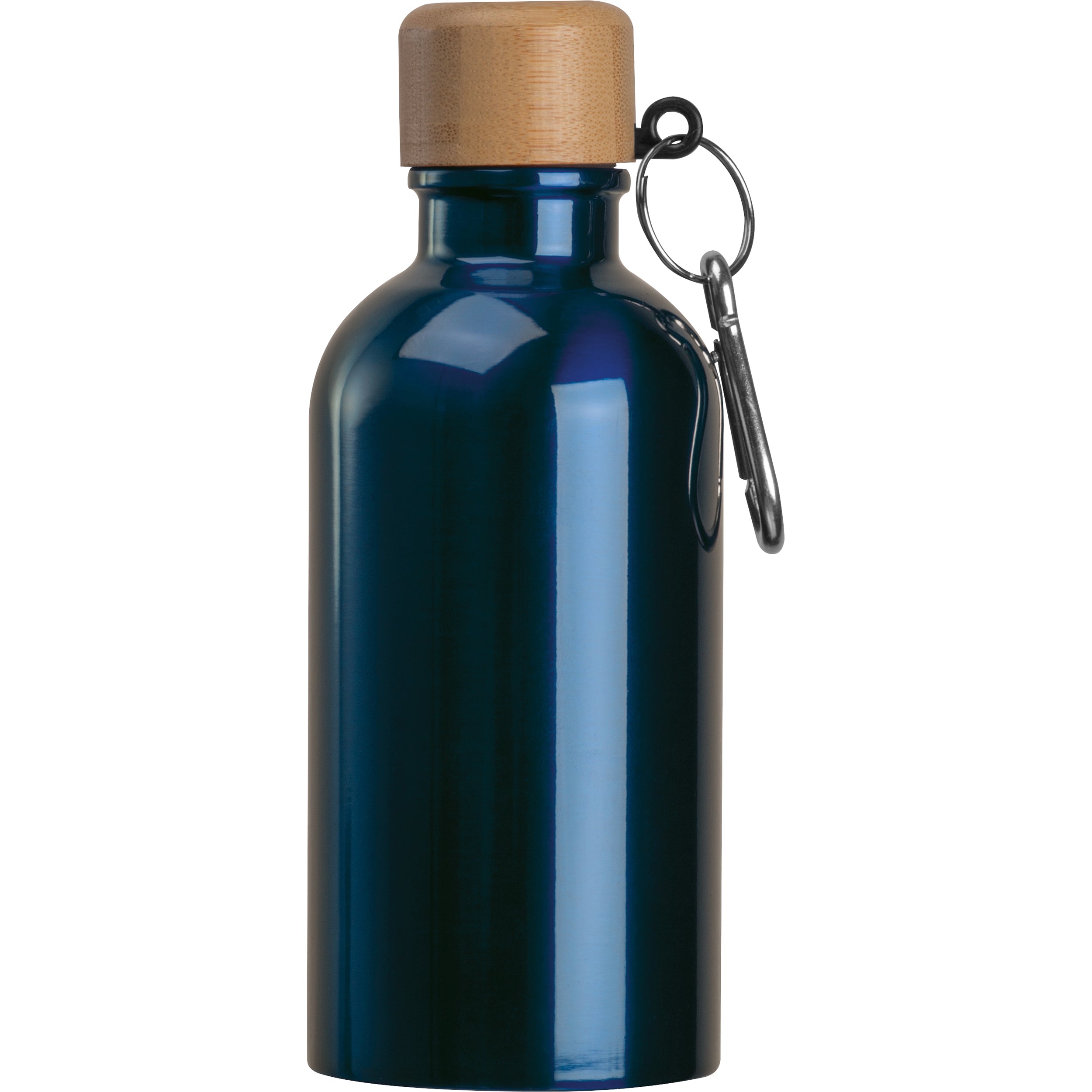 Edelstahltrinkflasche mit Karabiner, 400 ml MARILYN