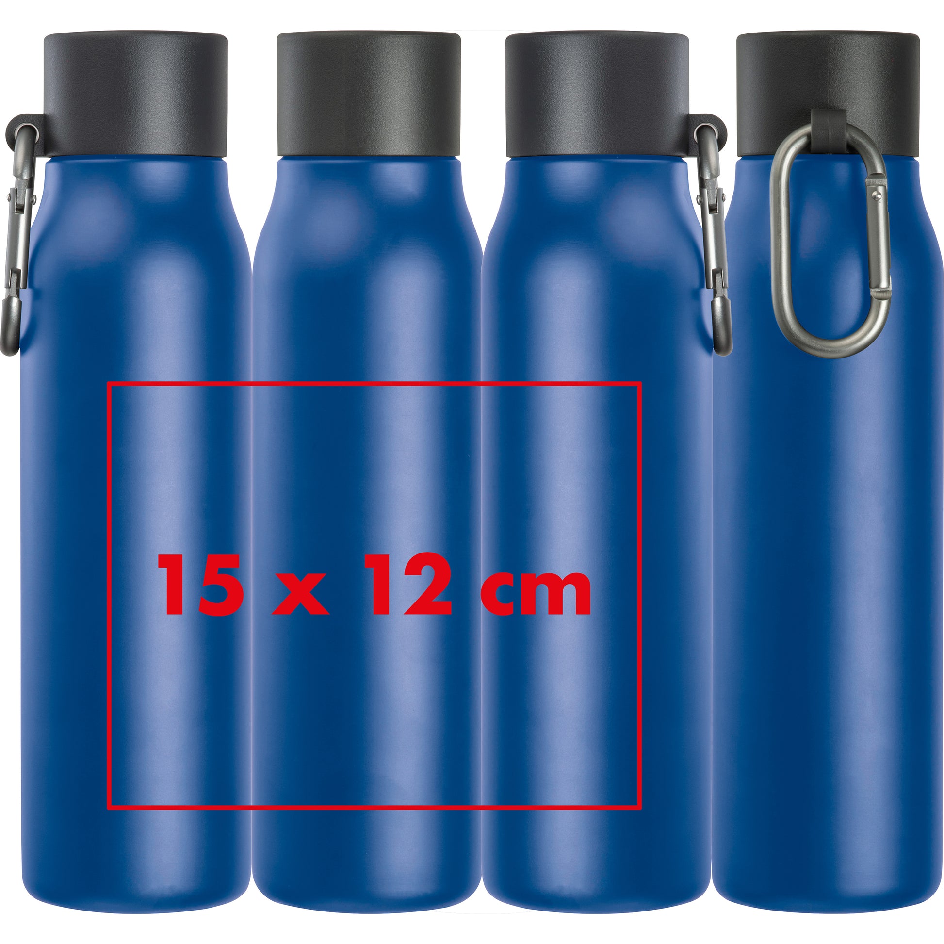 Vakuum Trinkflasche mit Karabiner, 600 ml ANNIE