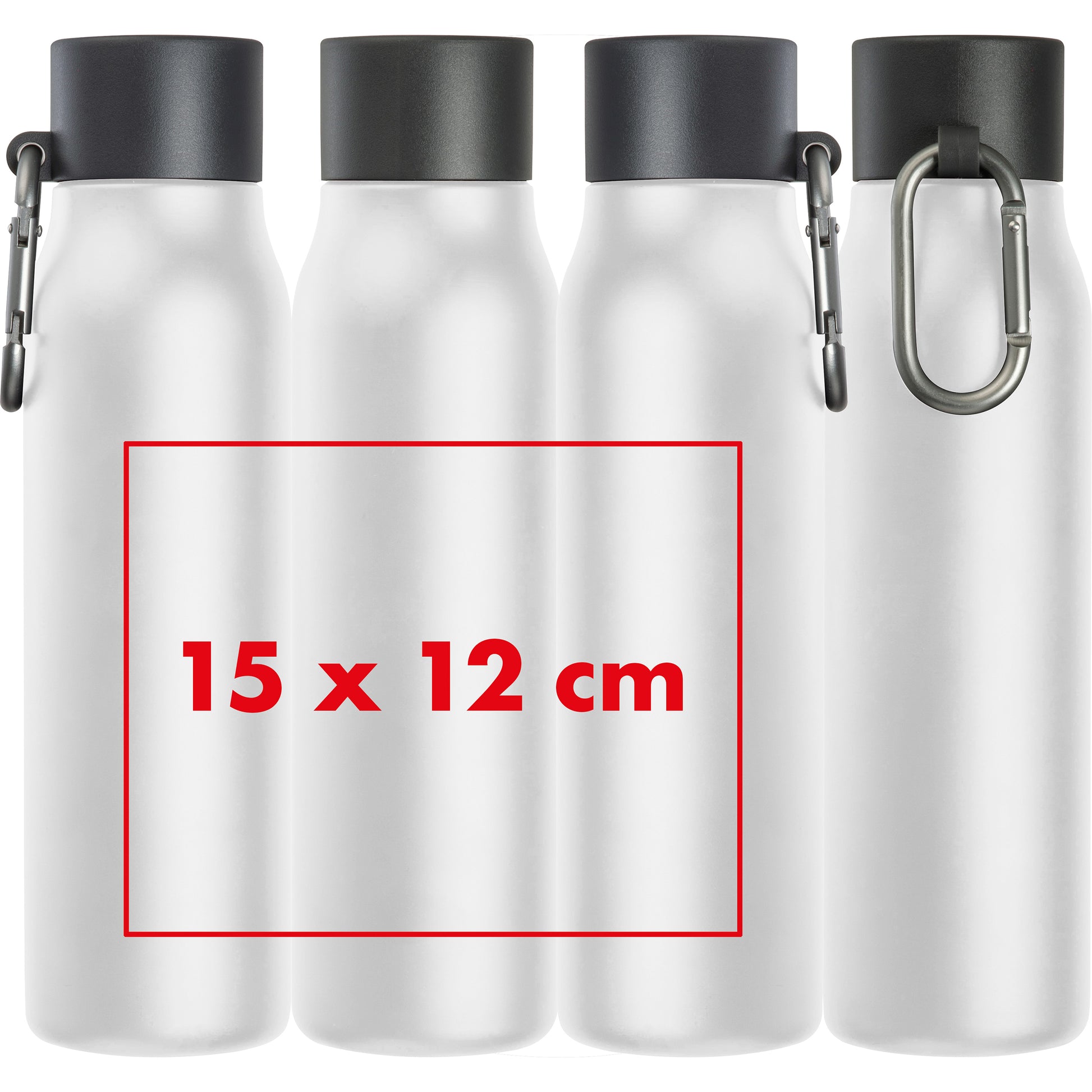 Vakuum Trinkflasche mit Karabiner, 600 ml ANNIE