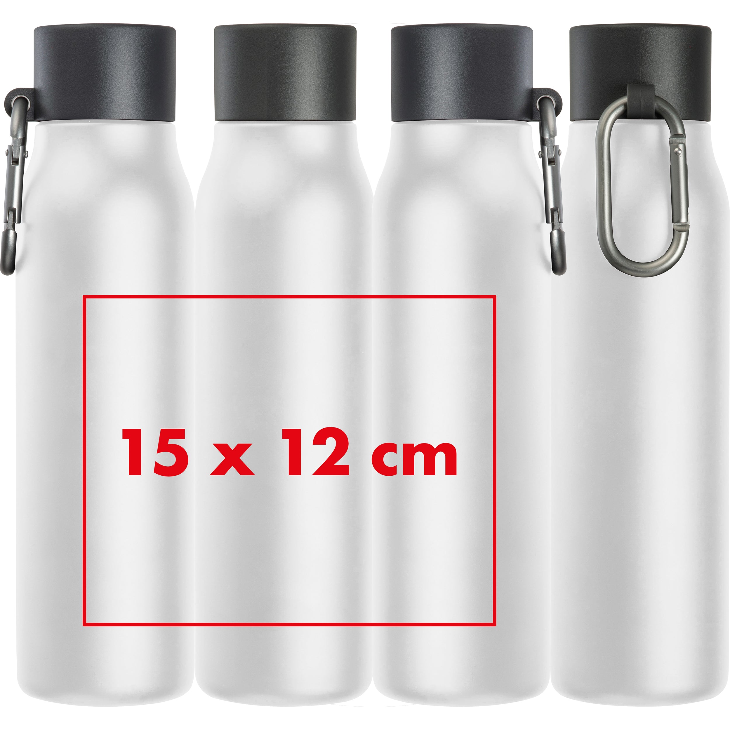 Vakuum Trinkflasche mit Karabiner, 600 ml ANNIE