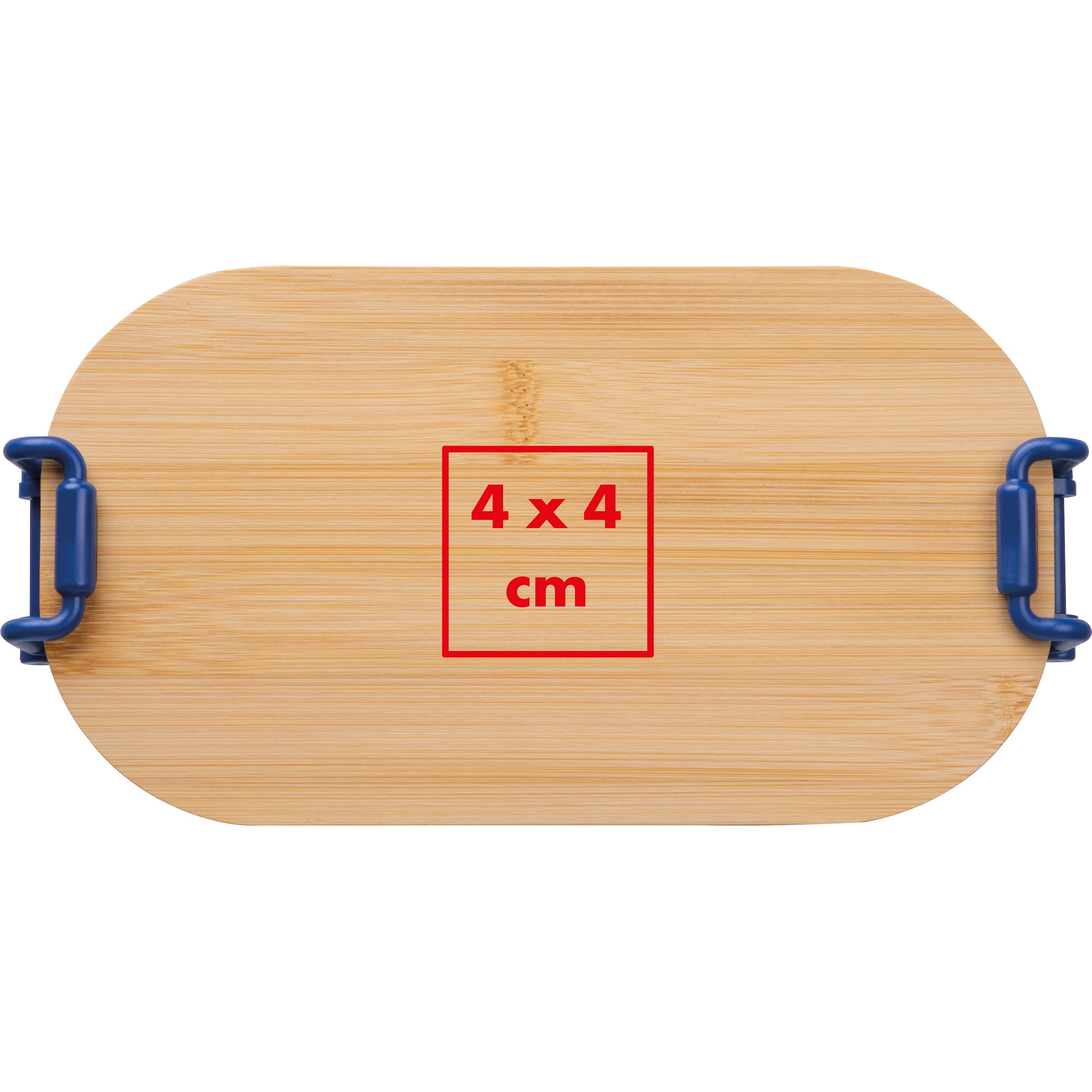 Lunchbox mit Bambusdeckel und Bügelverschluss JAVIER