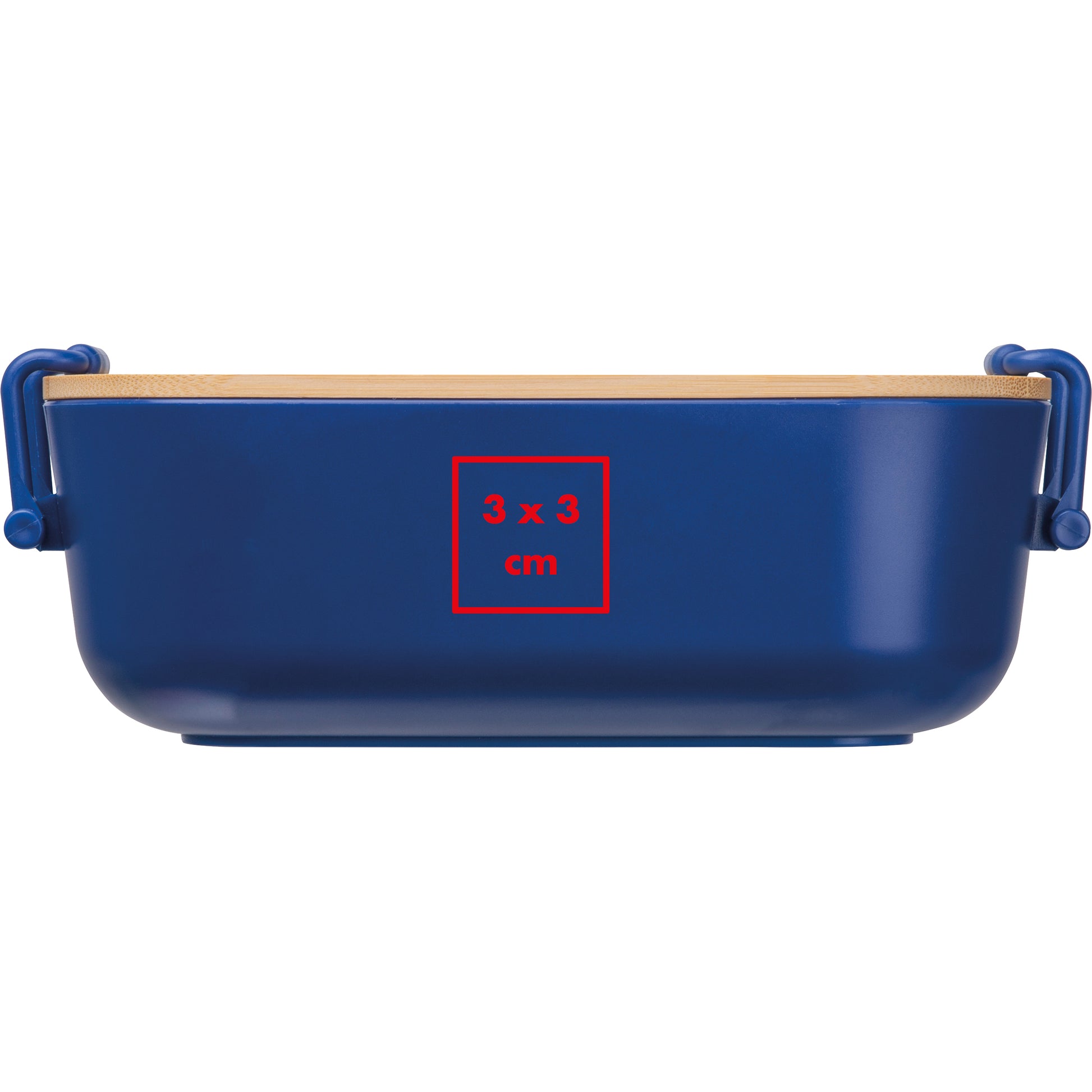 Lunchbox mit Bambusdeckel und Bügelverschluss JAVIER
