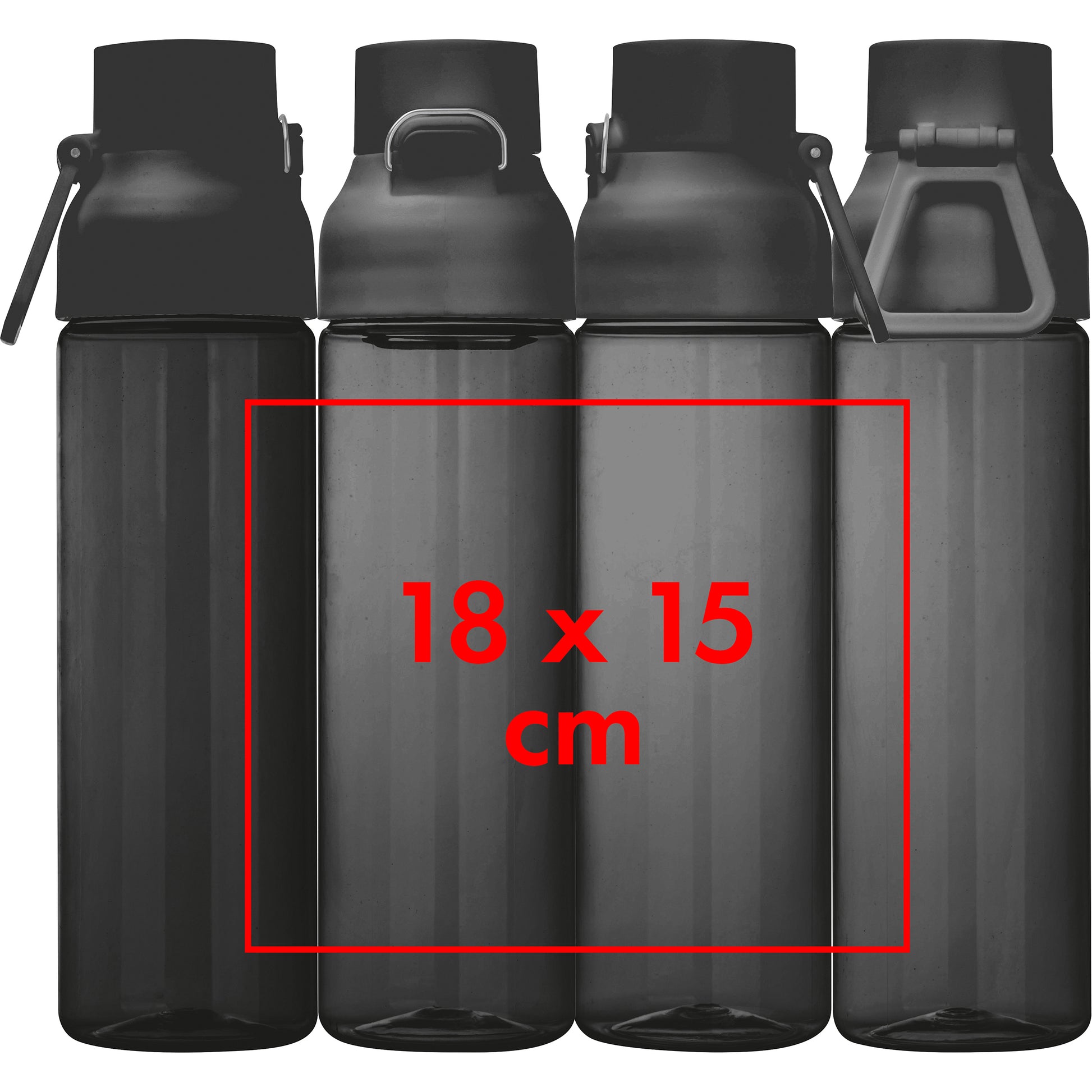 Tritan Trinkflasche transparent, 750 ml MAX