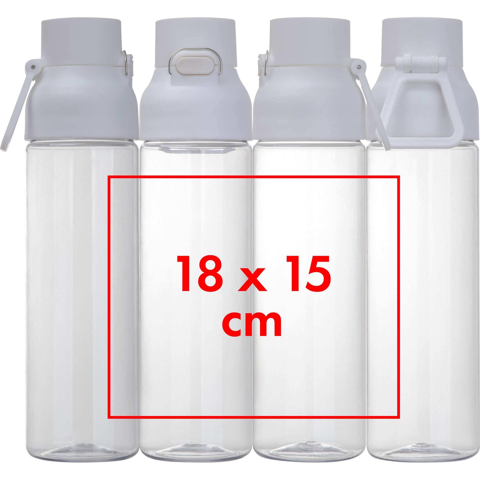 Tritan Trinkflasche transparent, 750 ml MAX