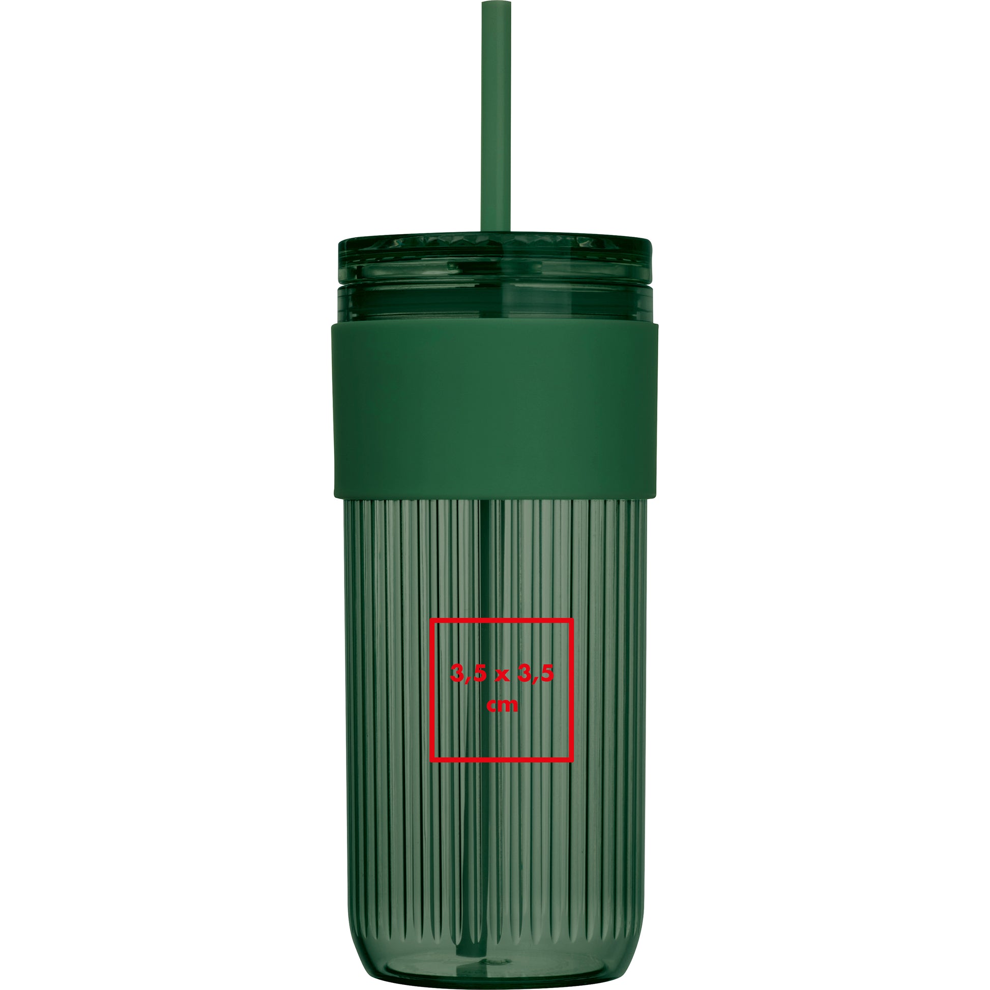Becher mit Trinkhalm, 660 ml SOLEDAD