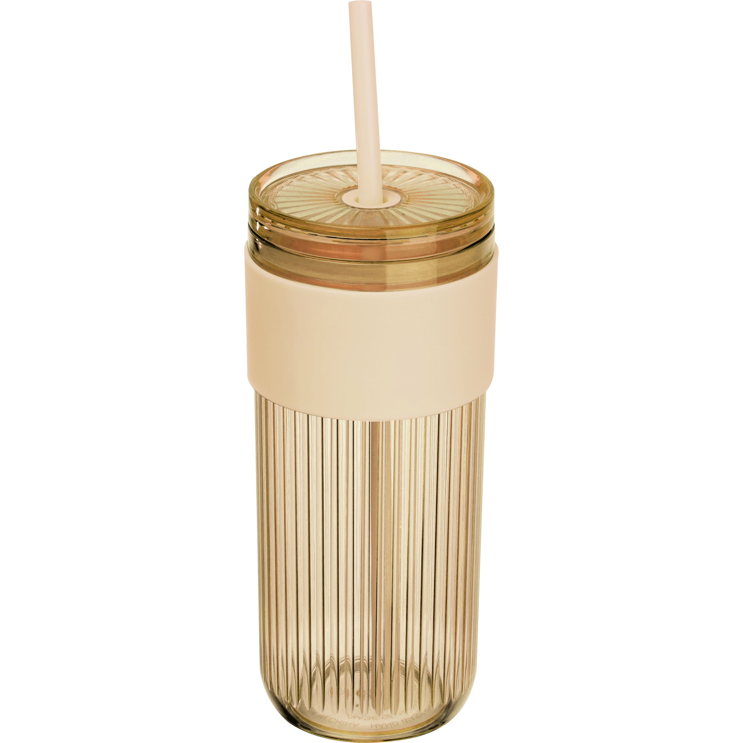 Becher mit Trinkhalm, 660 ml SOLEDAD