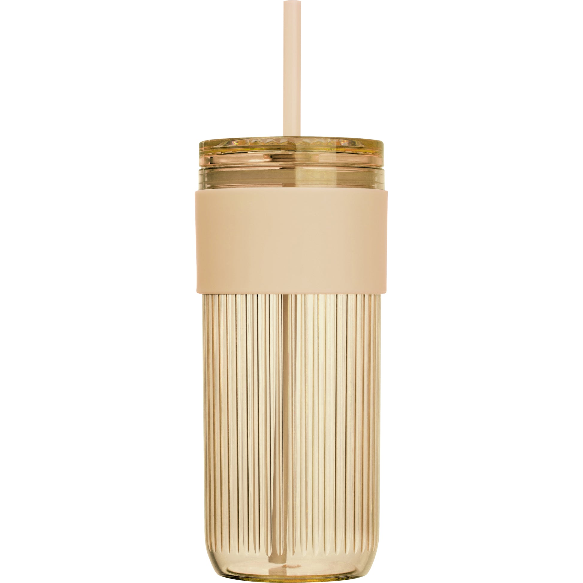 Becher mit Trinkhalm, 660 ml SOLEDAD