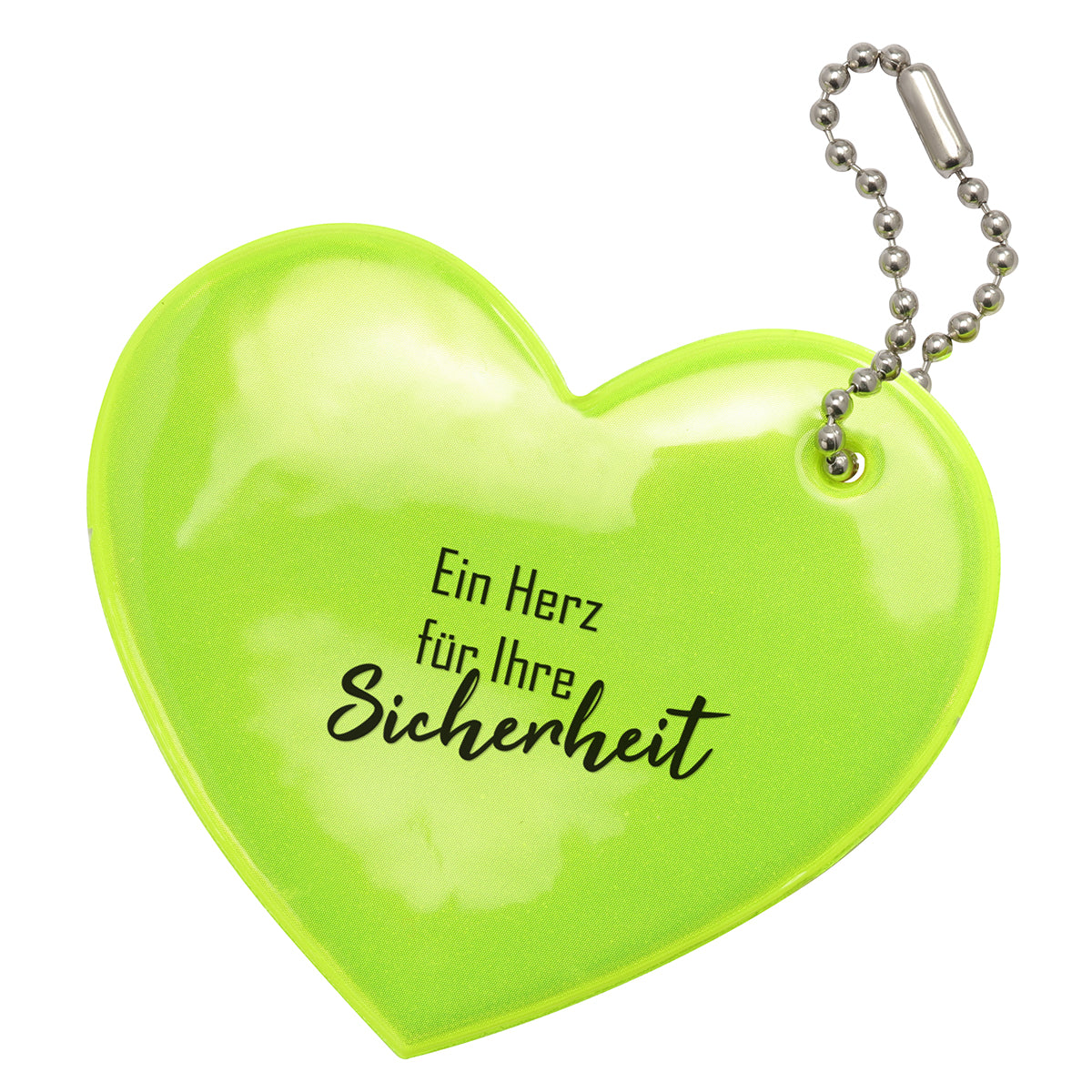 Weich-Reflektor mit Kugelkette, Herz – Bild 2