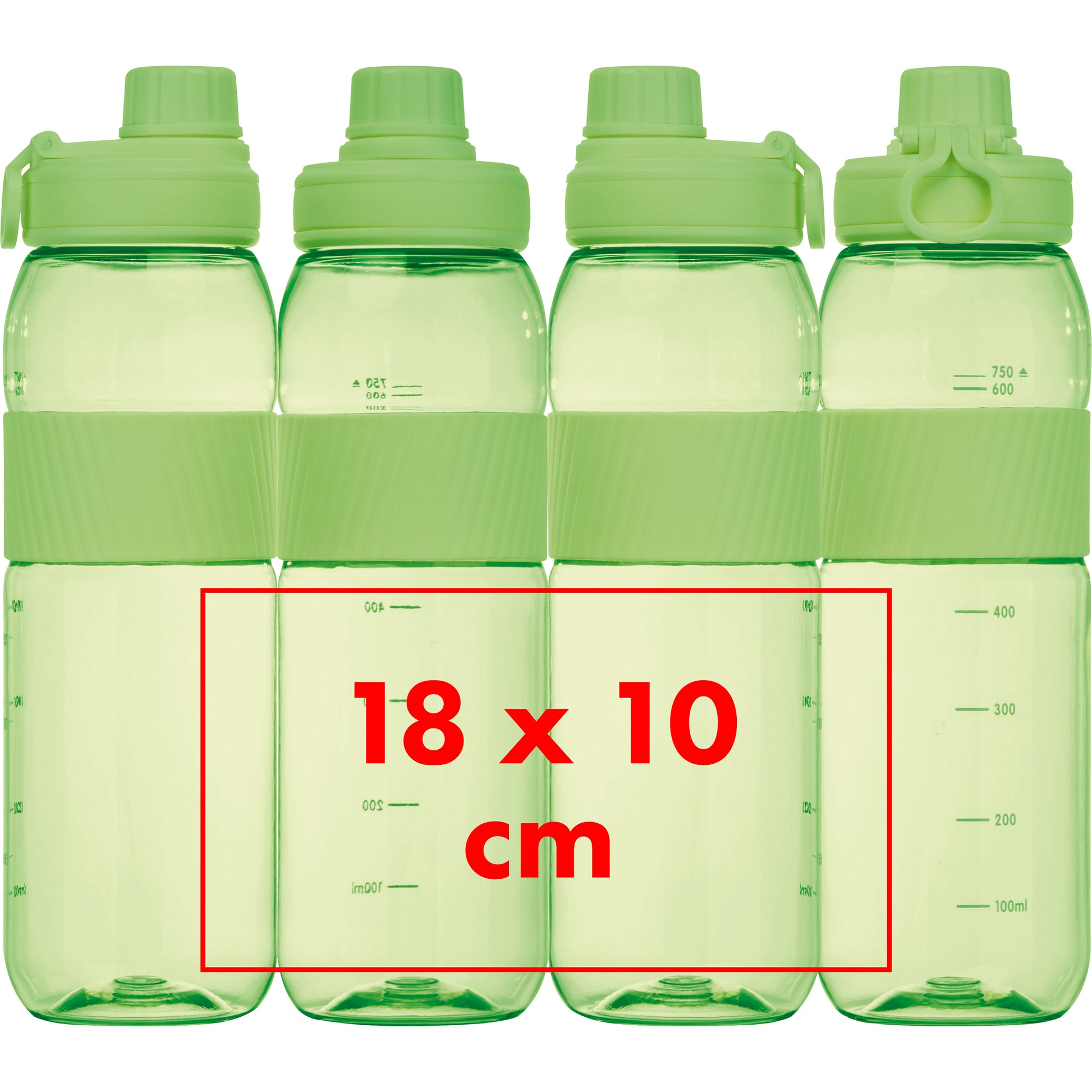 Tritan Trinkflasche mit Silikongriff LUCREZIA