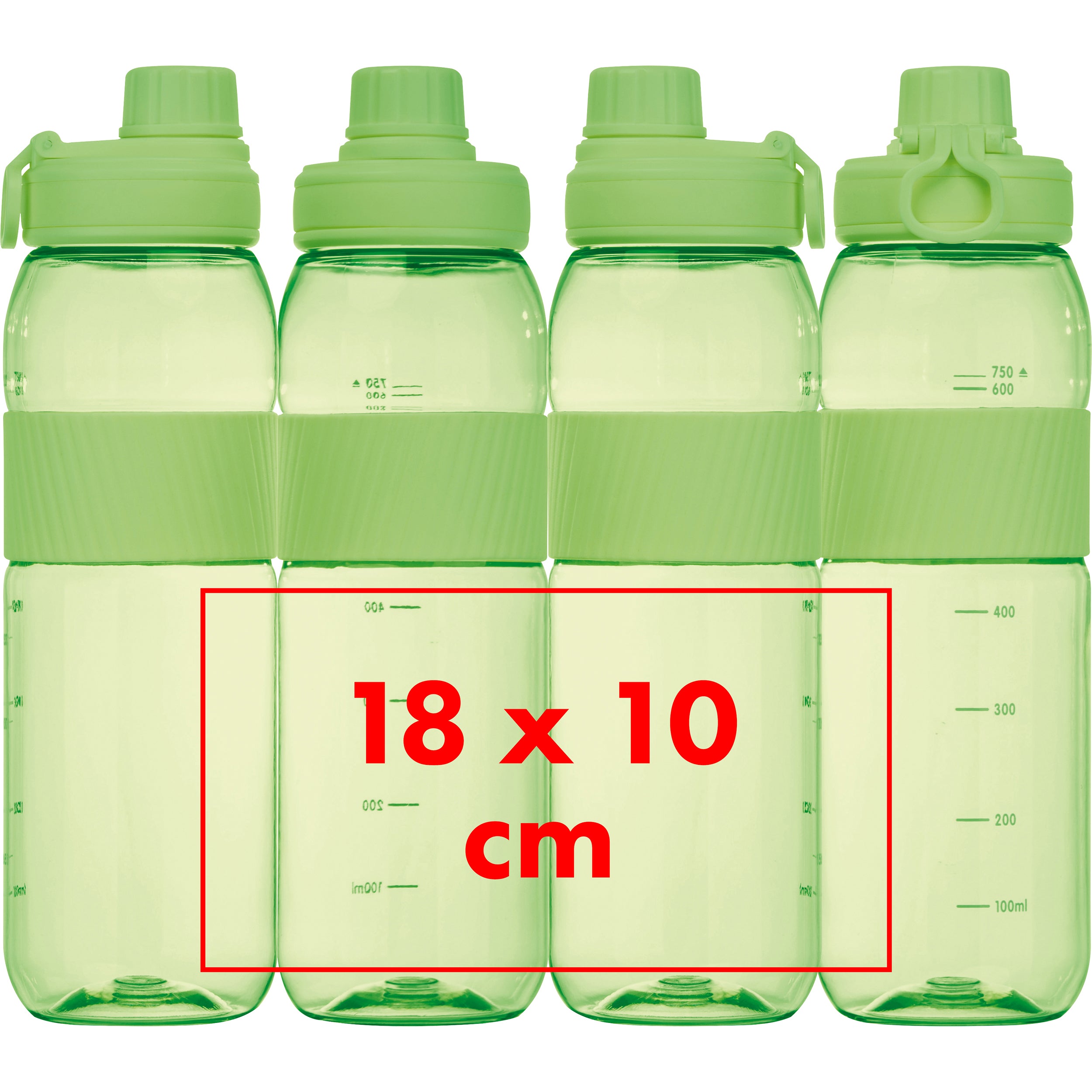 Tritan Trinkflasche mit Silikongriff LUCREZIA
