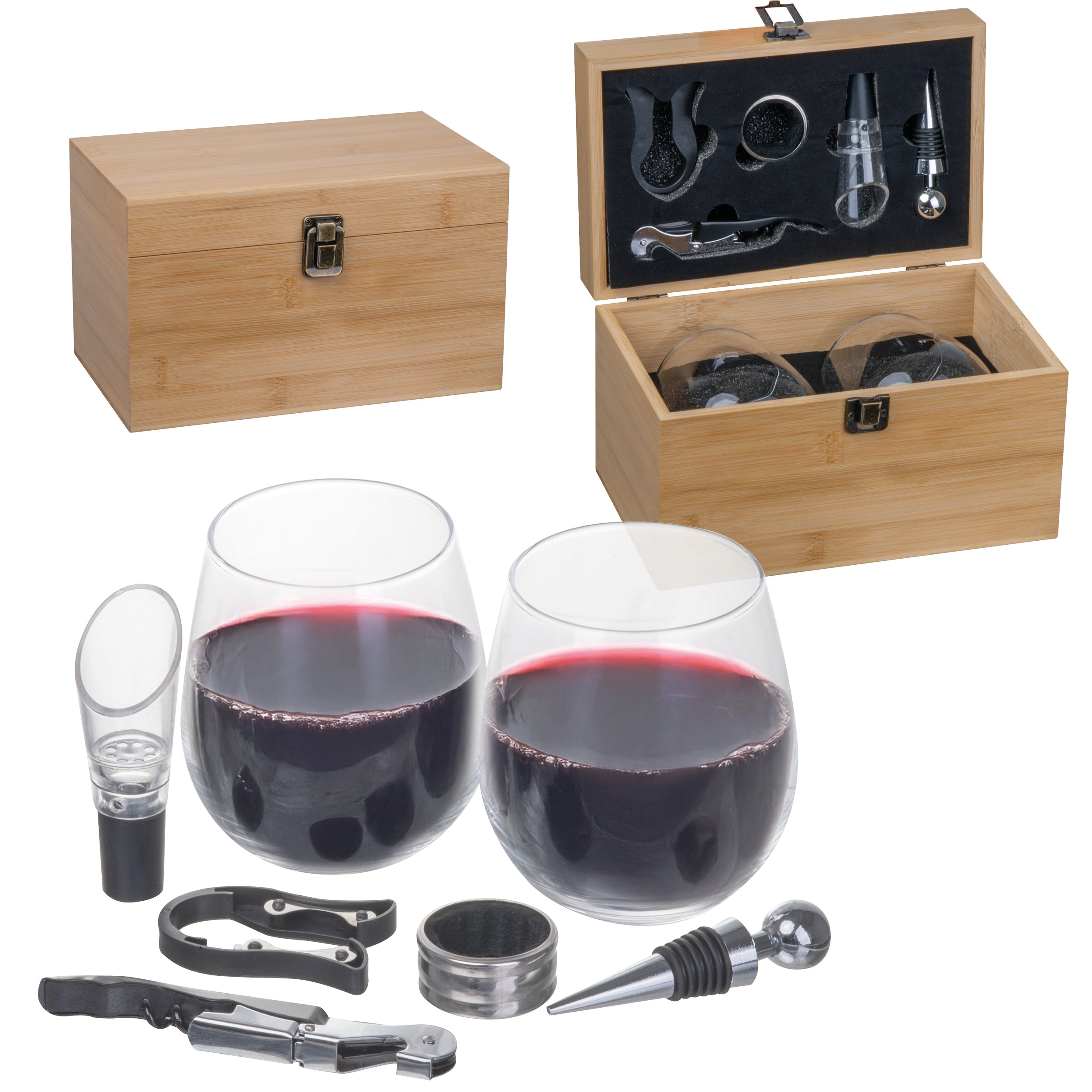 Weinset in Box MORGAN