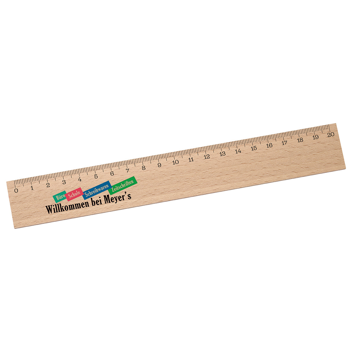 Lineal Holz 20 cm – Bild 2