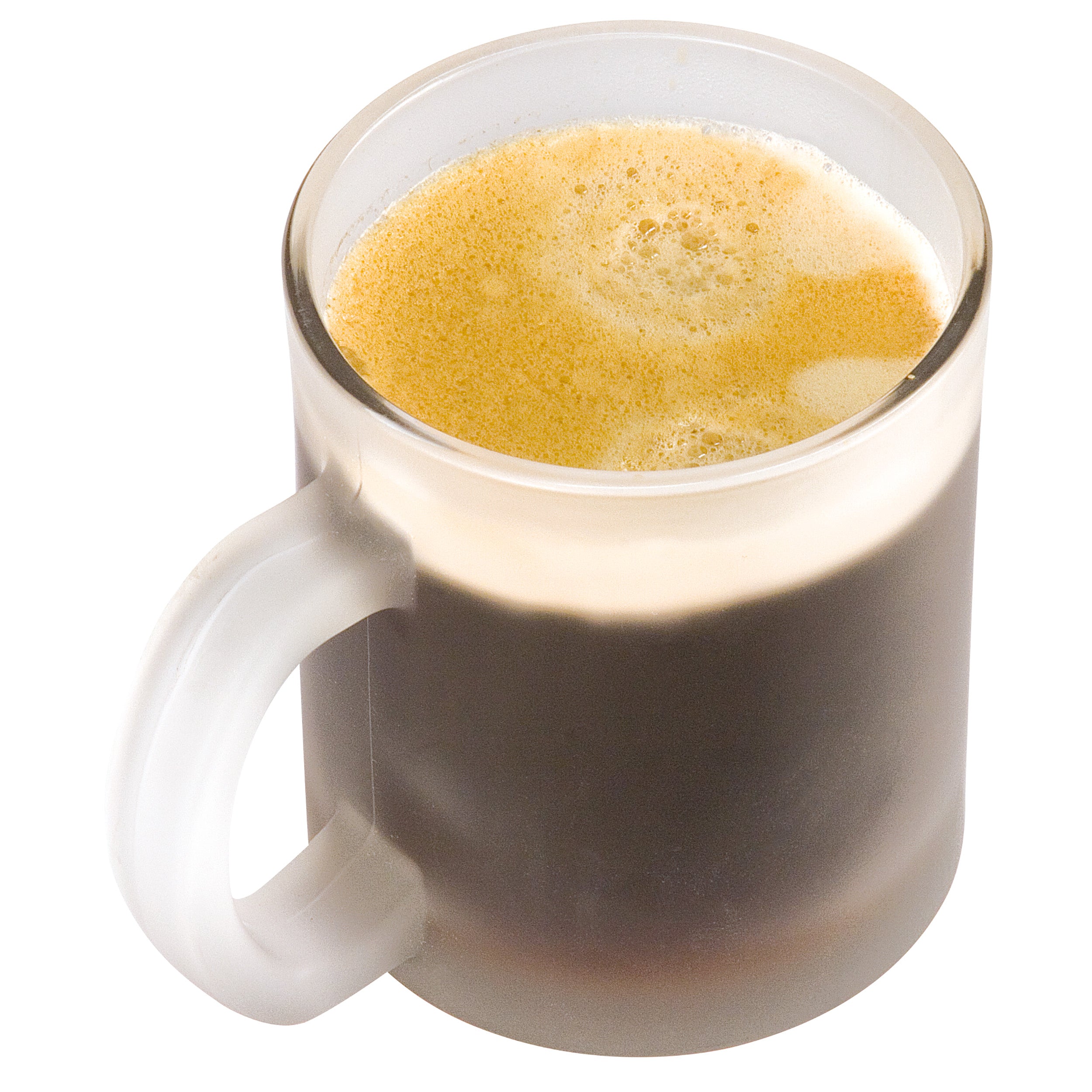 Glastasse weiß gefrostet, 300 ml ANGELIKA