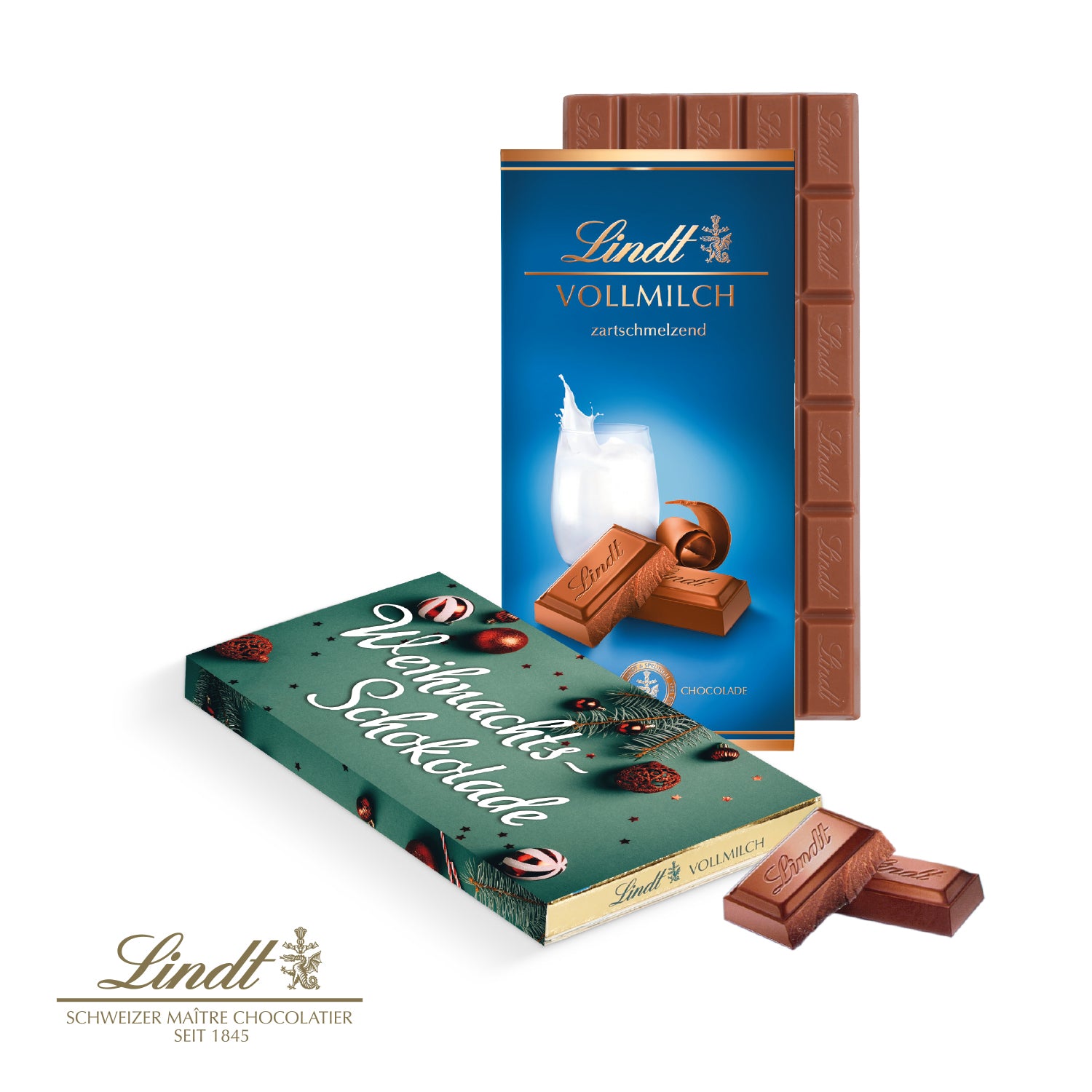 Premium Schokolade von Lindt – Produktansicht