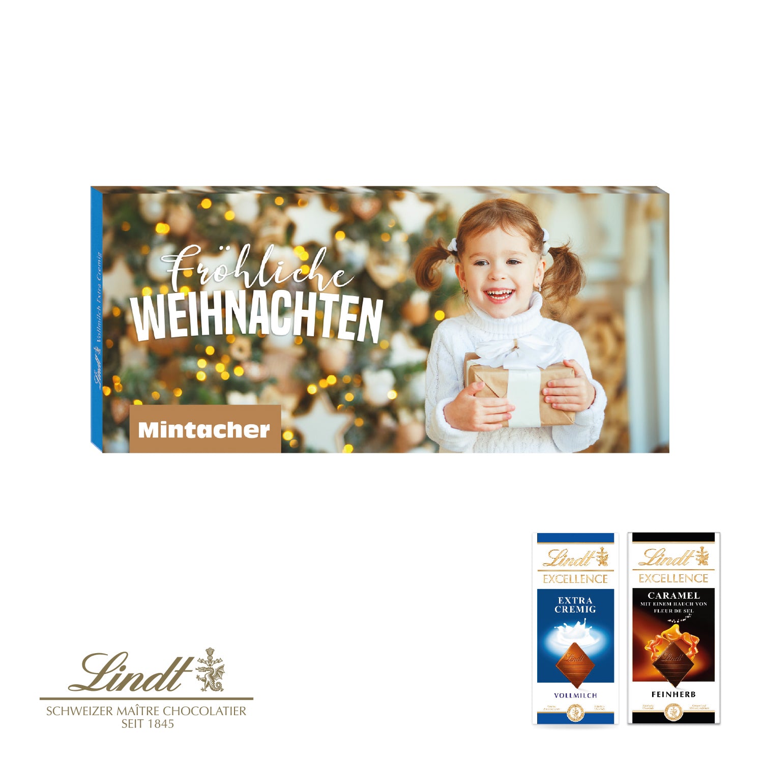 Schokoladentafel Lindt Excellence – Produktansicht