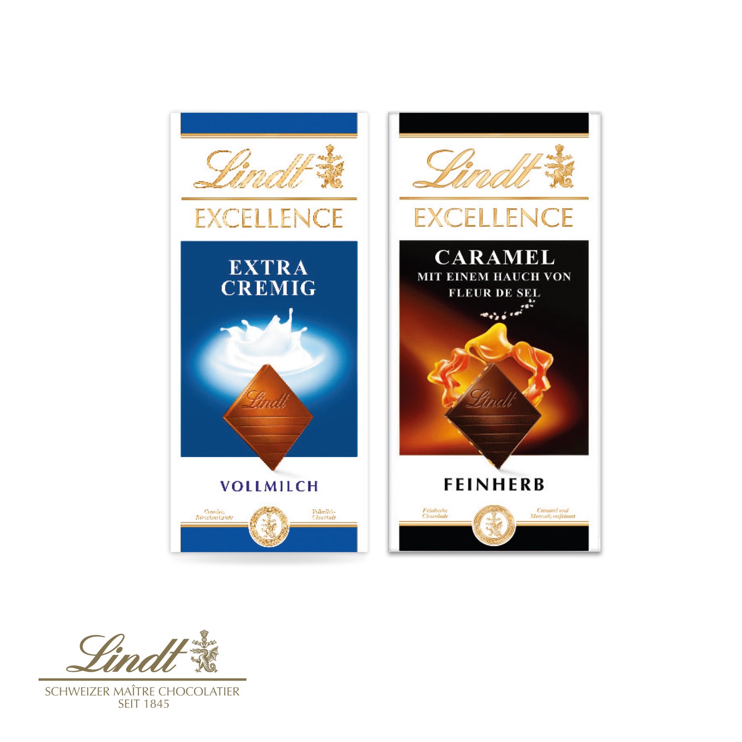 Schokoladentafel Lindt Excellence – Füllung
