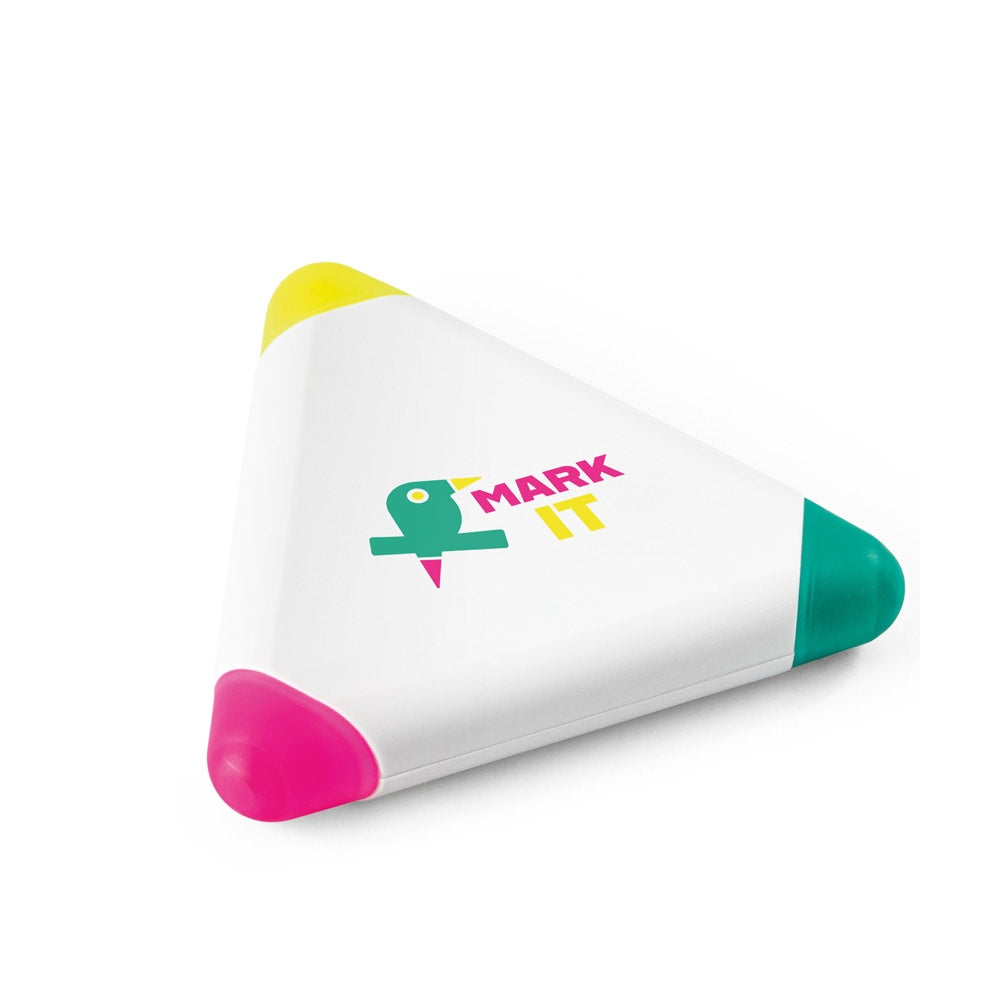 TRIAN. Textmarker aus PP, mit 3 Farben