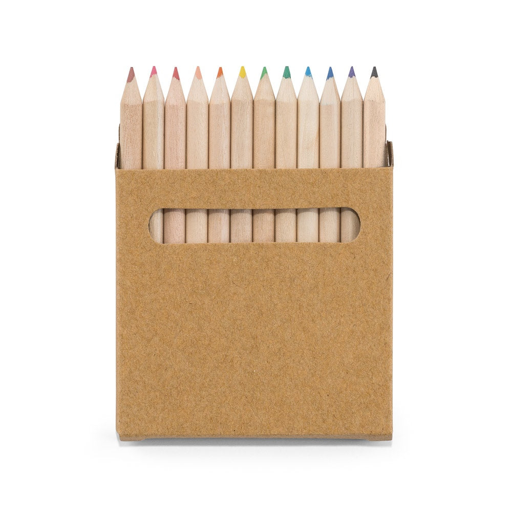 COLOURED. Buntstift Schachtel mit 12 Buntstiften – zusätzliche Ansicht
