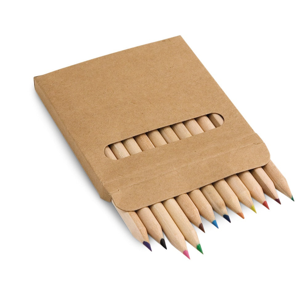 COLOURED. Buntstift Schachtel mit 12 Buntstiften – zusätzliche Ansicht