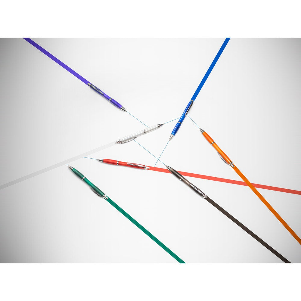 SWING rPET. Recyceltes PET (100% rPET)-Kugelschreiber mit Metallclip – zusätzliche Ansicht