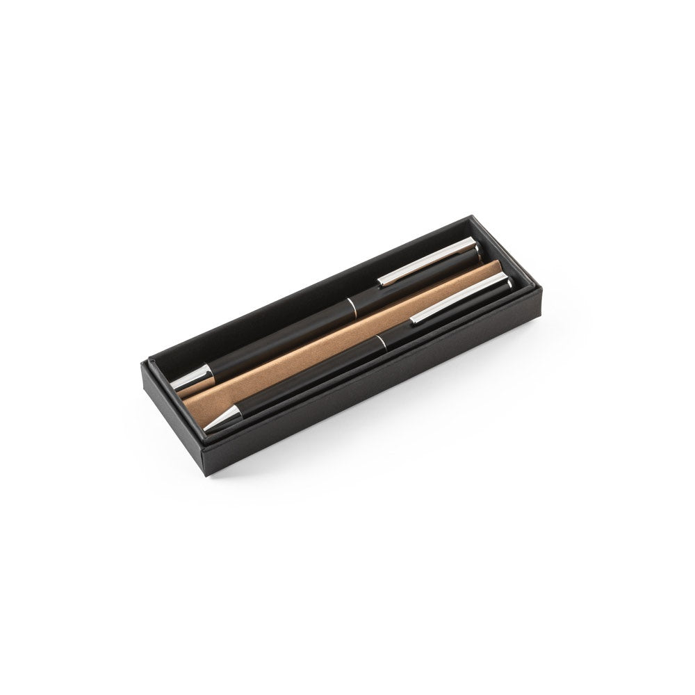LEAH. Roll- und Kugelschreiber aus Aluminium (94% rAL) mit Clip – zusätzliche Ansicht