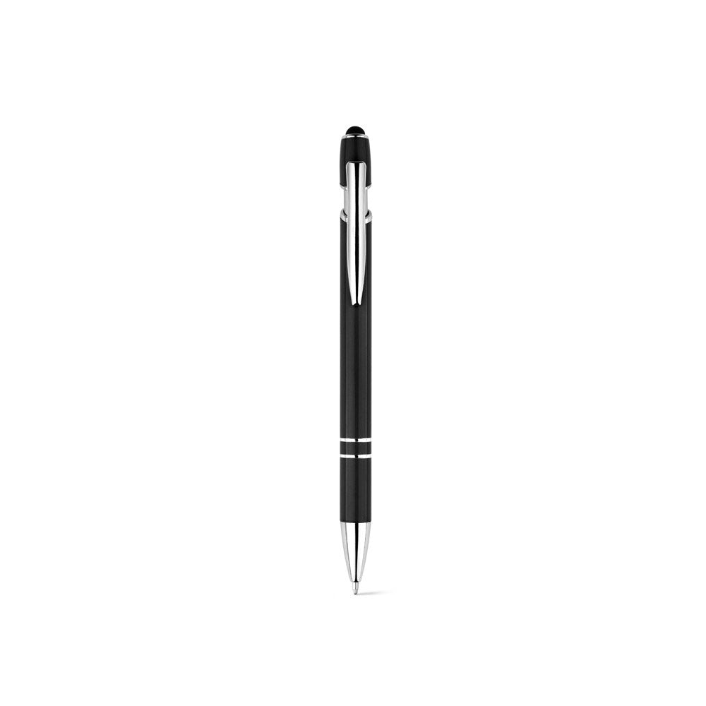 NEIL. Kugelschreiber mit Gehäuse aus recyceltem Aluminium (100% rAL) und Touch-Pen Druckknopf – zusätzliche Ansicht