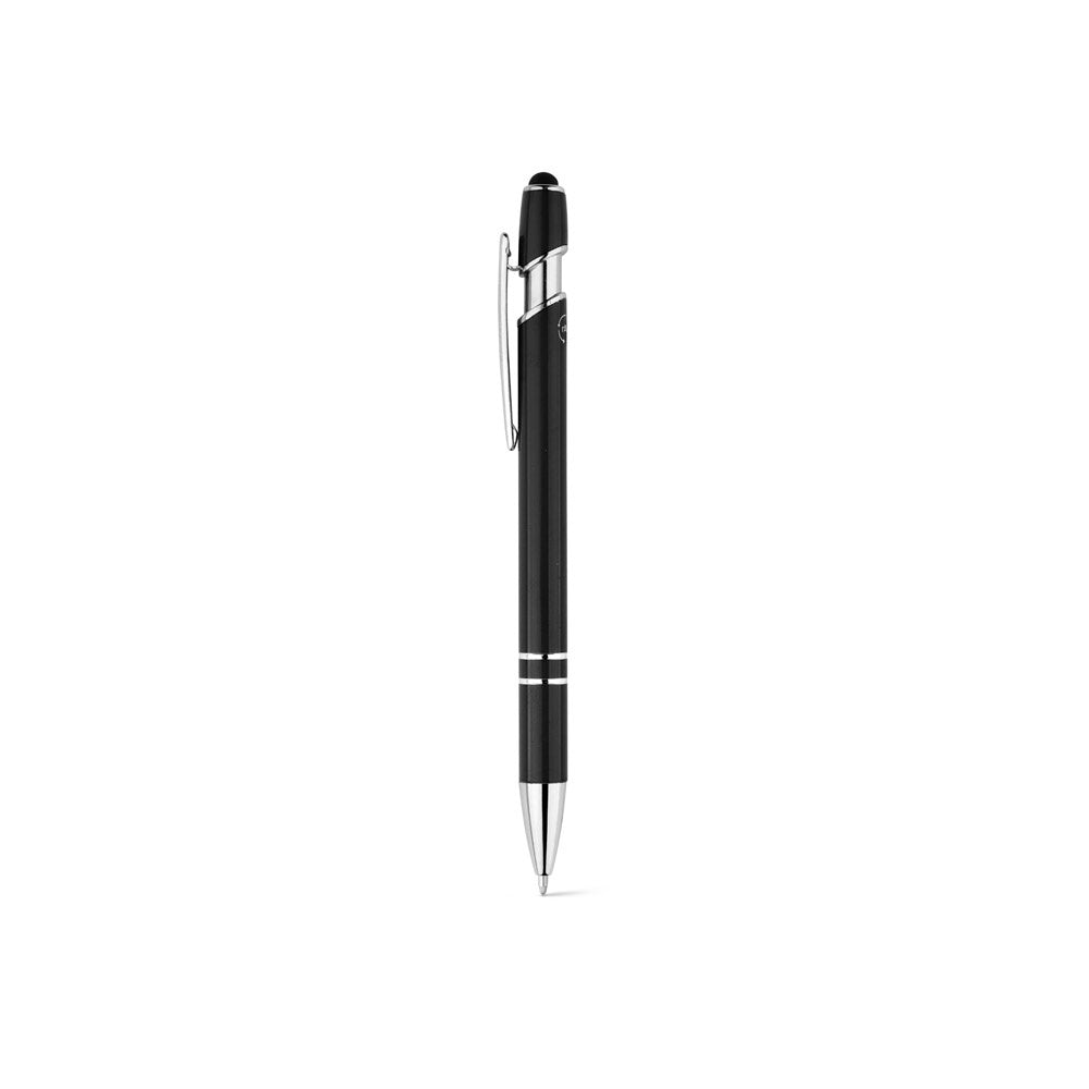 NEIL. Kugelschreiber mit Gehäuse aus recyceltem Aluminium (100% rAL) und Touch-Pen Druckknopf – zusätzliche Ansicht