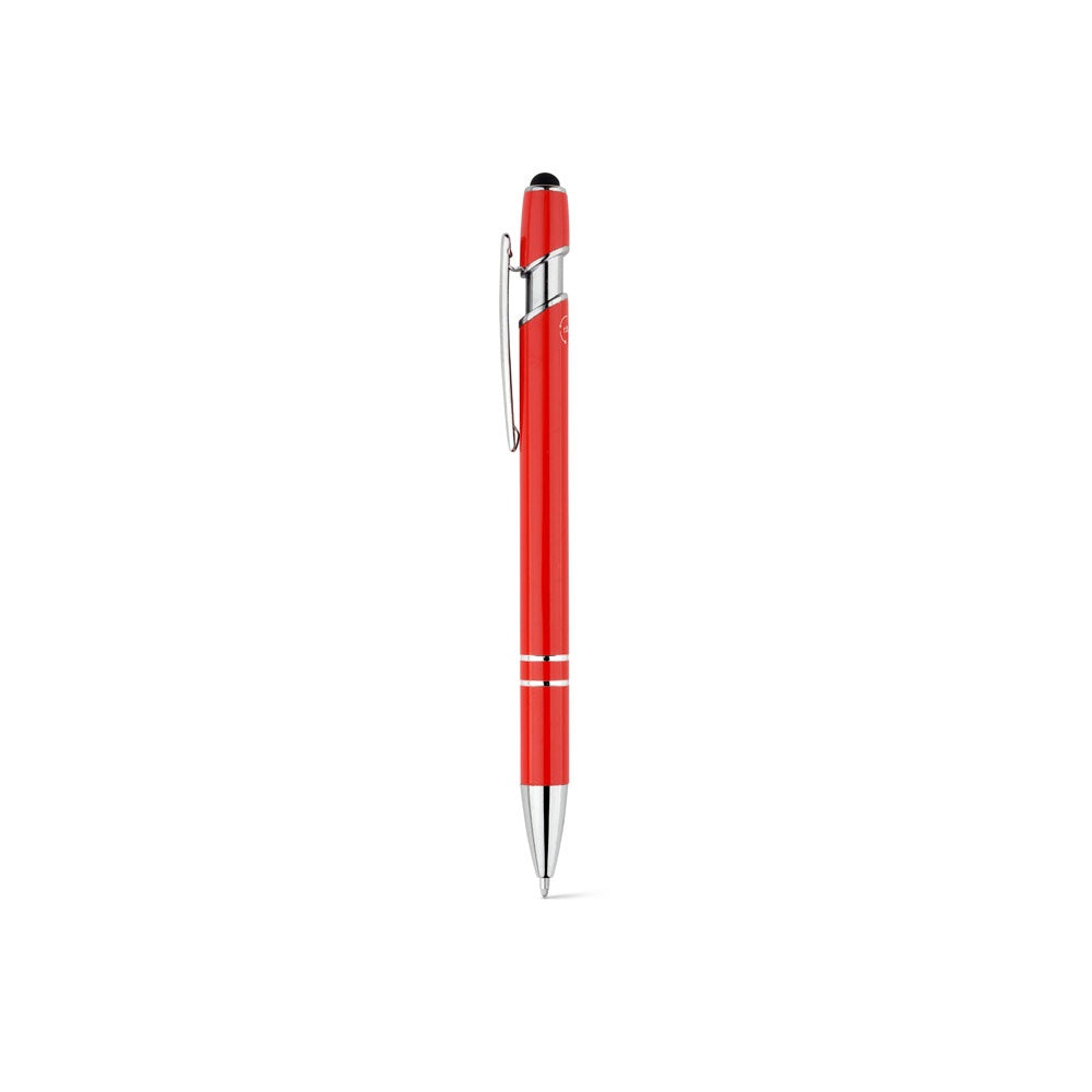NEIL. Kugelschreiber mit Gehäuse aus recyceltem Aluminium (100% rAL) und Touch-Pen Druckknopf – zusätzliche Ansicht