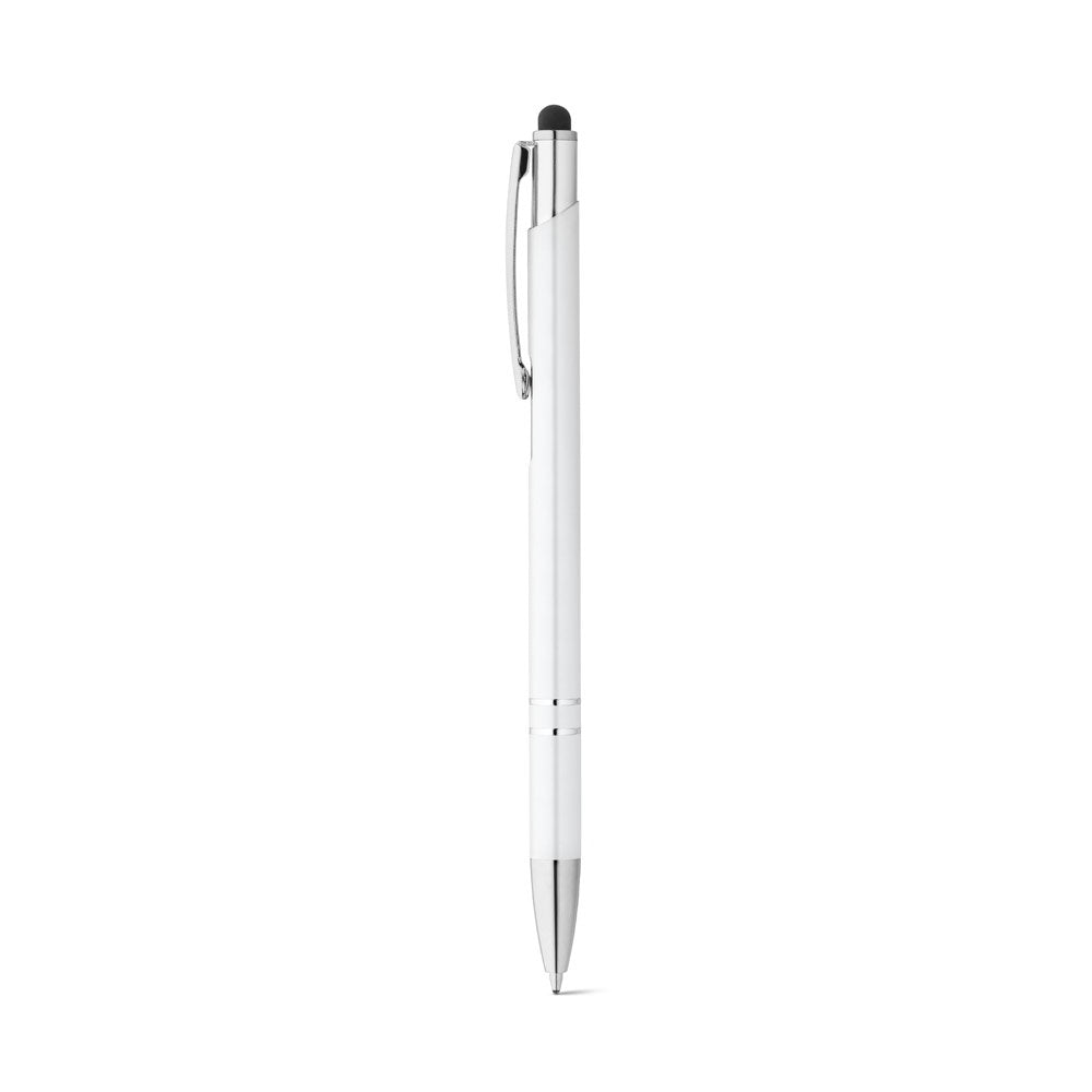 GALBA. Aluminium-Kugelschreiber mit Touch Tip und Clip