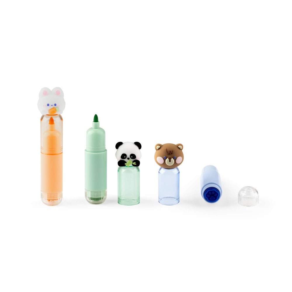 TROPICAL. Set mit 3 Stiften für Kinder in ABS – zusätzliche Ansicht