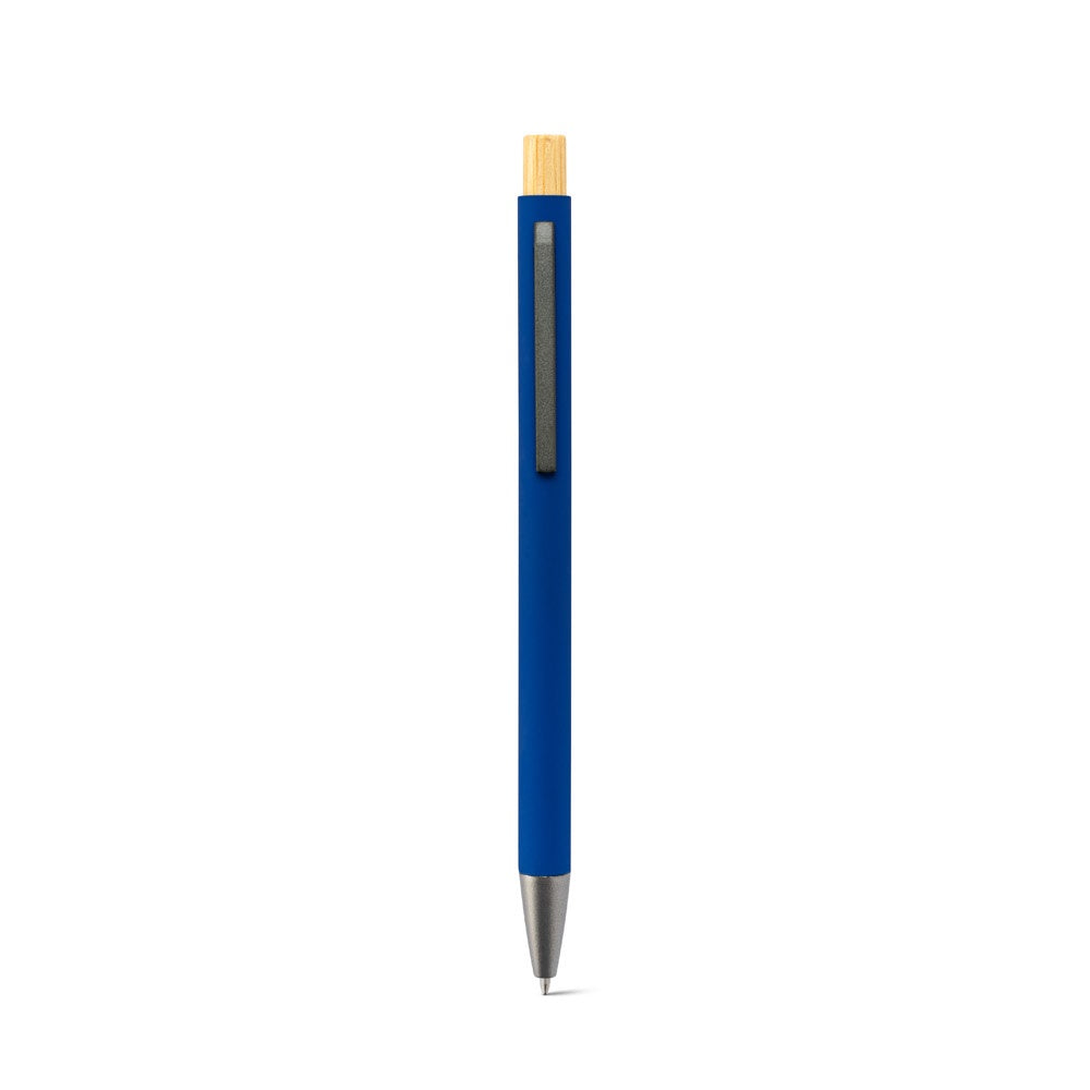 ZYLEN. Kugelschreiber aus recyceltem Aluminium (100 % rAL) mit Gummibeschichtung – zusätzliche Ansicht