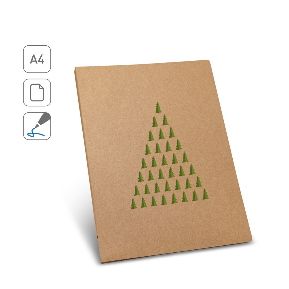 POE. A4-Dokumentenmappe aus 100 % Recyclingpapier (450 g/m²)
