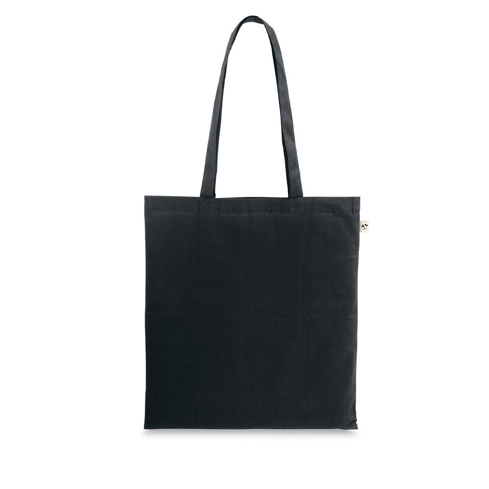 CAIRO. Tragetasche aus recycelter Baumwolle (70%) und polyester (30% rPET) (180 g/m²) – zusätzliche Ansicht