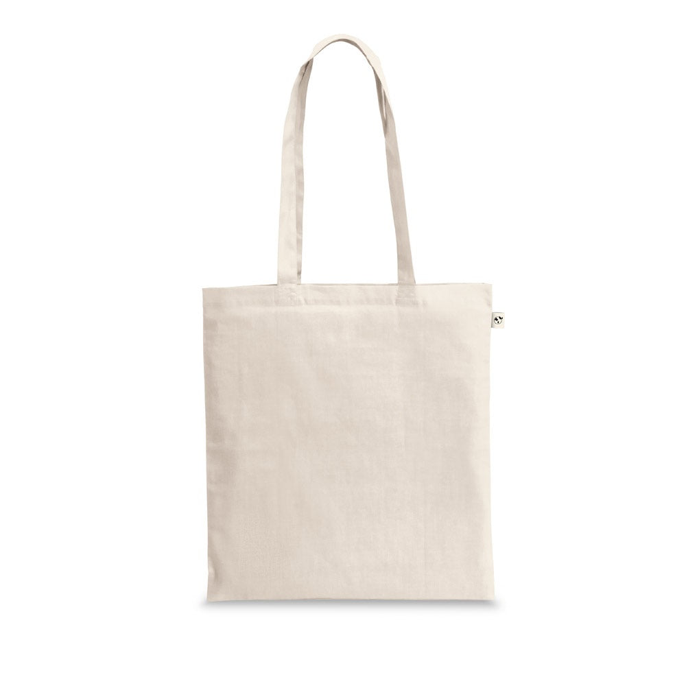 CAIRO. Tragetasche aus recycelter Baumwolle (70%) und polyester (30% rPET) (180 g/m²)