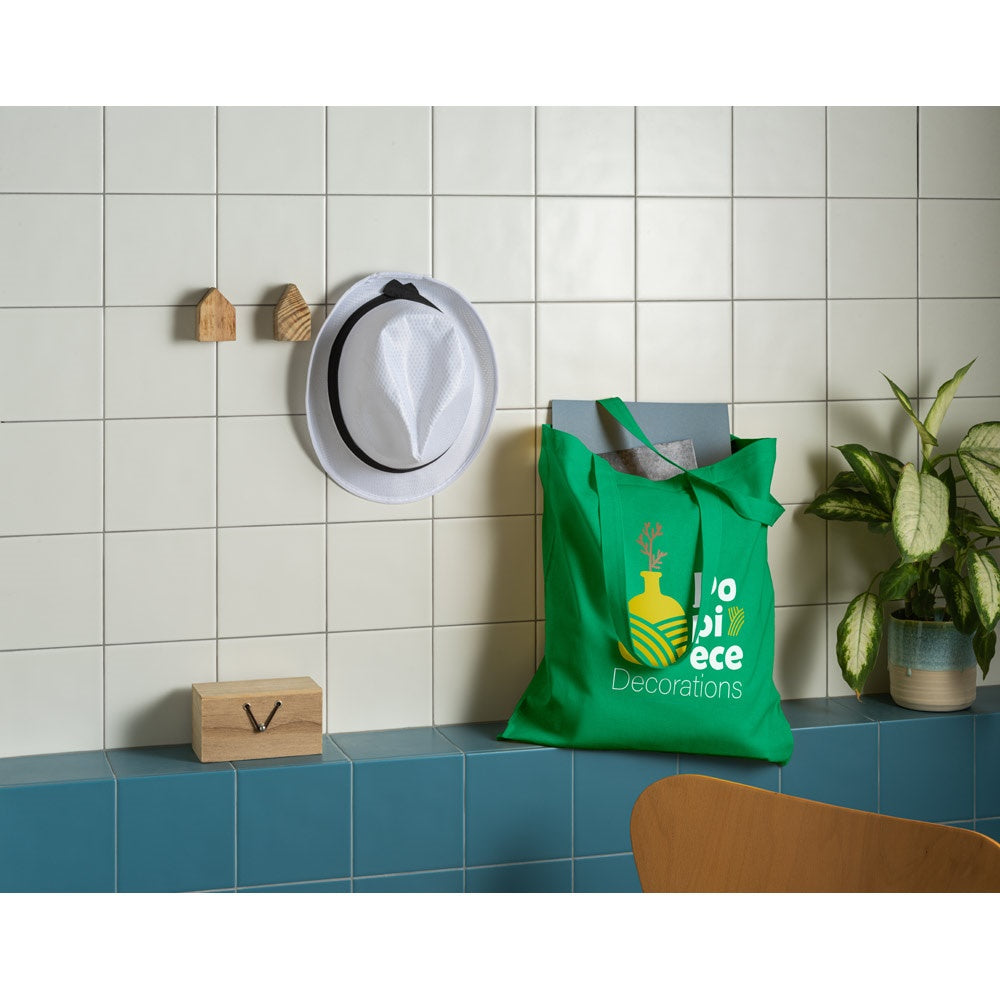 CAIRO. Tragetasche aus recycelter Baumwolle (70%) und polyester (30% rPET) (180 g/m²) – zusätzliche Ansicht