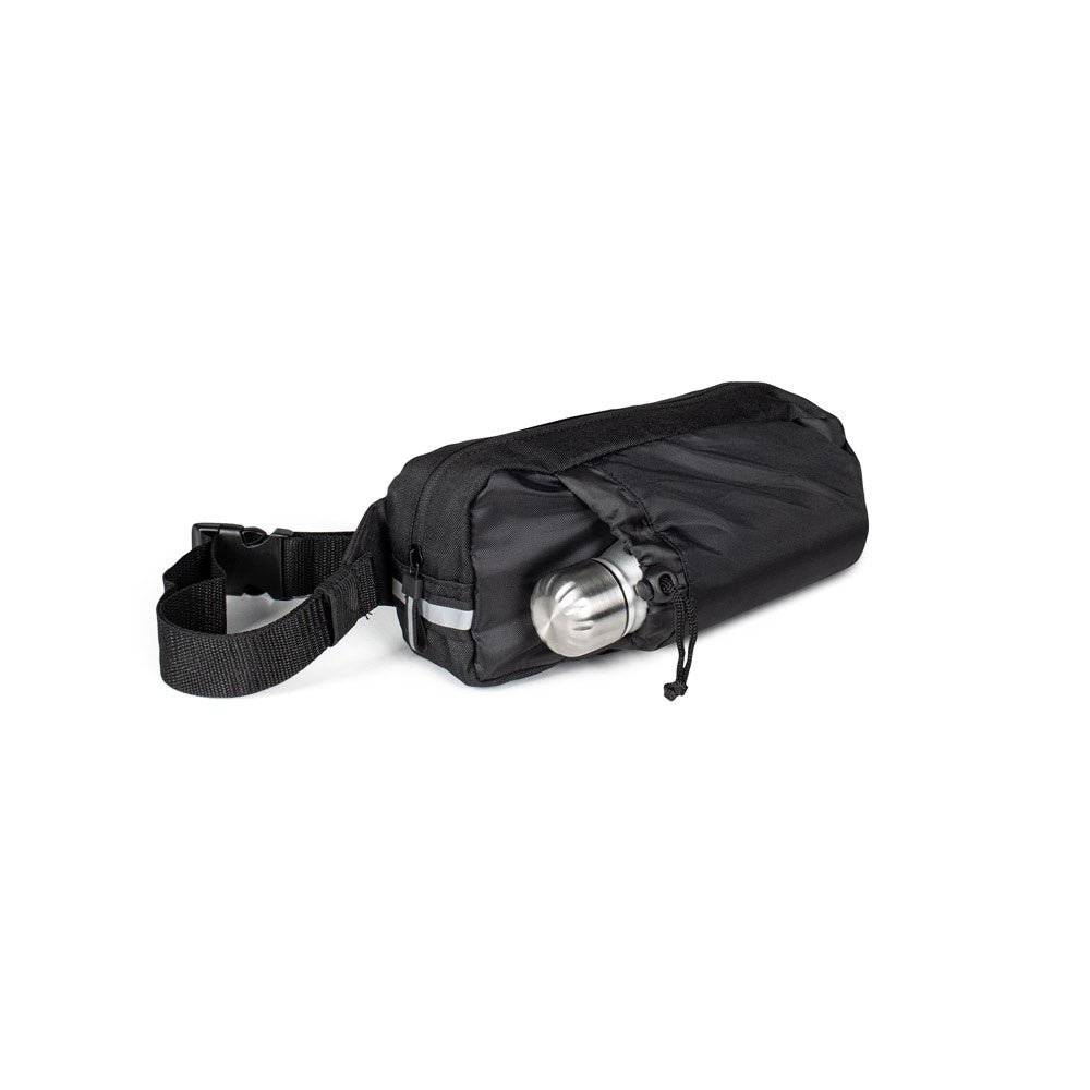 DELFOS POUCH. Gürteltasche aus 300D recyceltem Polyester und 600D recyceltem Polyester mit reflektierenden Elementen – zusätzliche Ansicht