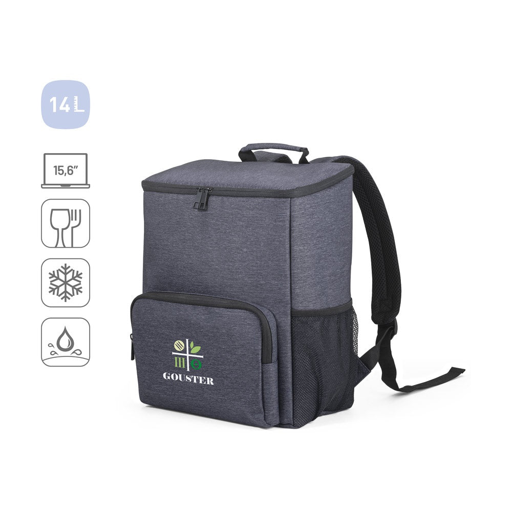 BOSTON COOLER. Isolierter Rucksack aus 2Tone Nylon 14 L