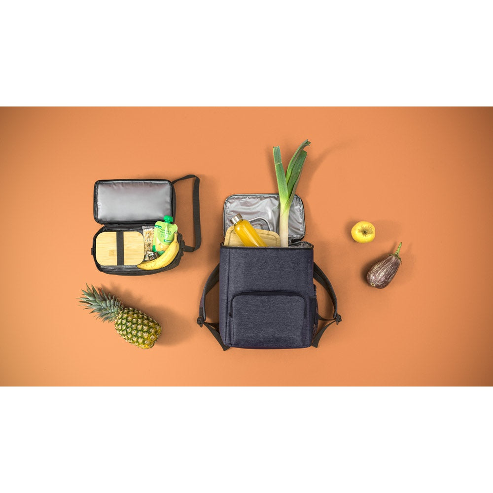 ZIPPERS COOLER. Kühltasche mit 8'5l Volumen aus 300D und 840D Jacquard – zusätzliche Ansicht