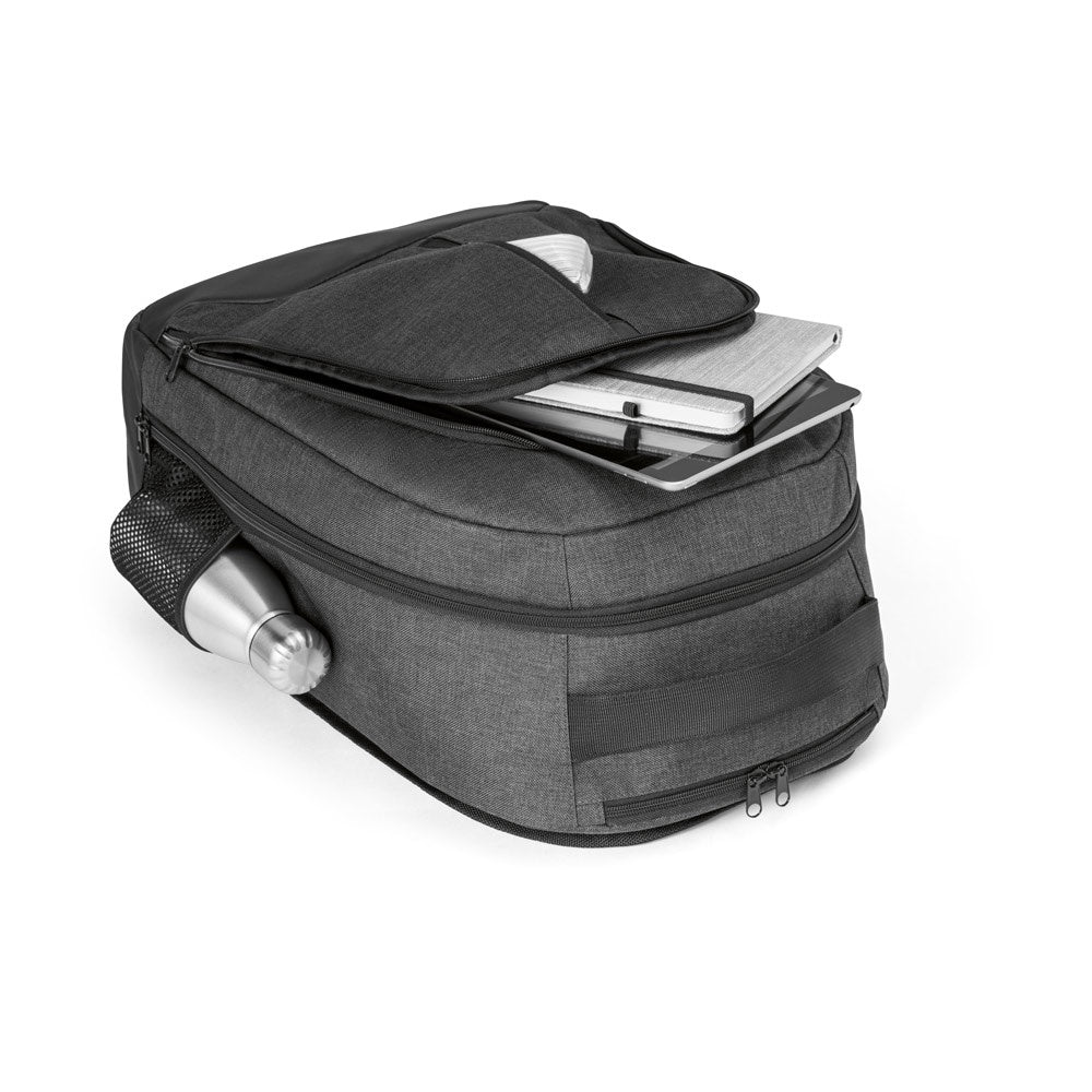 EINDHOVEN. Trolley-Rucksack für Laptop 15.6'' aus 600D Polyester – zusätzliche Ansicht