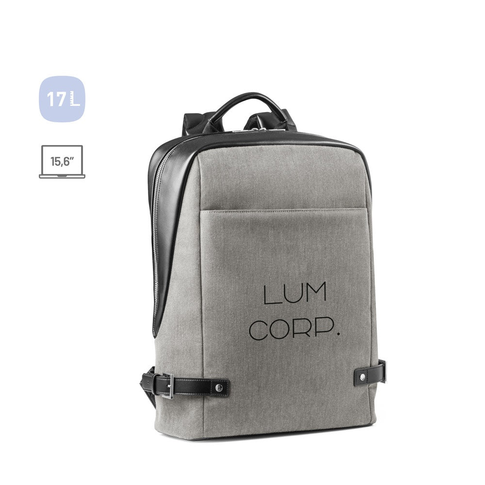 DIVERGENT BACKPACK II. Rucksack für Laptops bis zu 15.6'' aus Stoff und PU