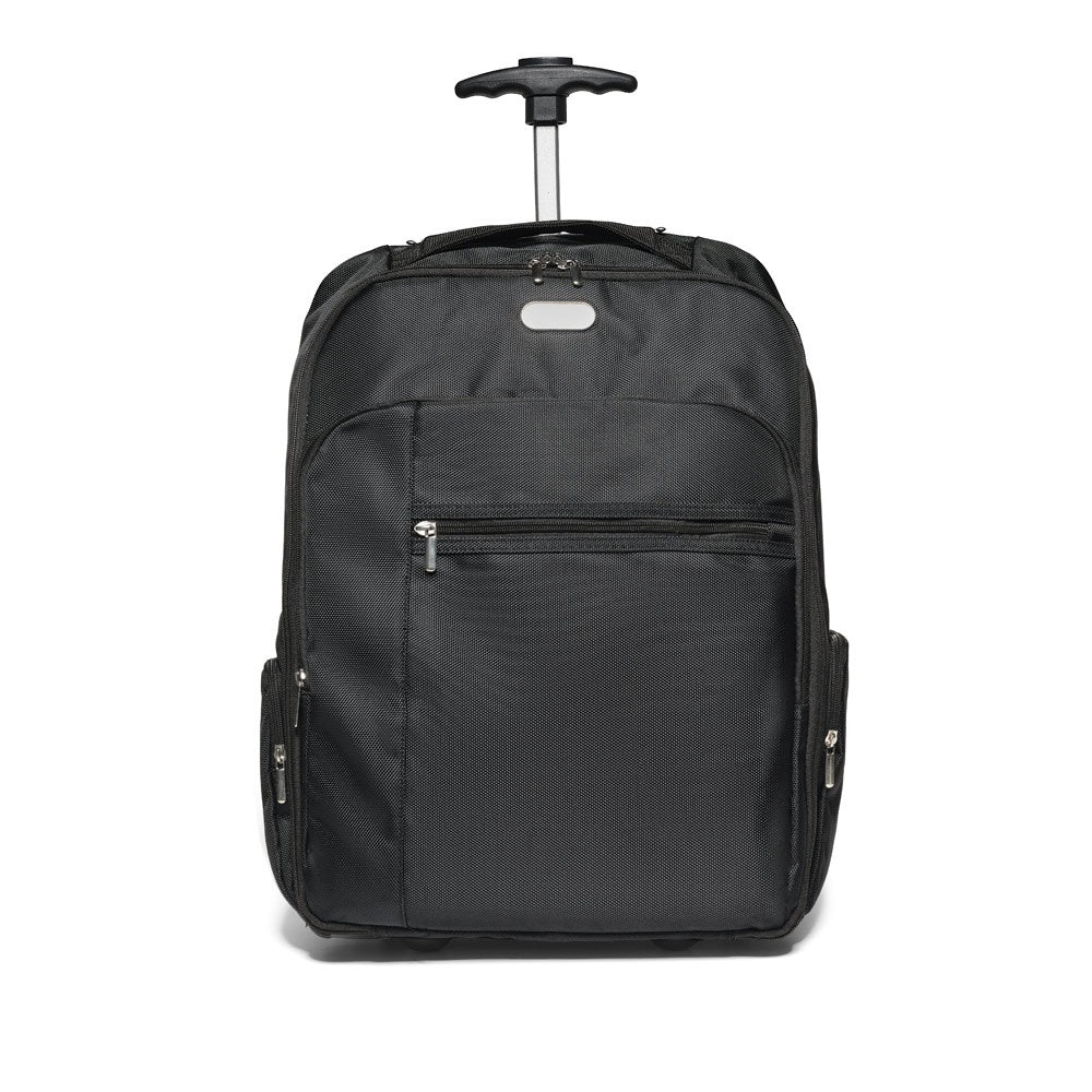 AVENIR. Laptop-Trolley-Rucksack 17'' aus 1680D und 300D Polyester – zusätzliche Ansicht